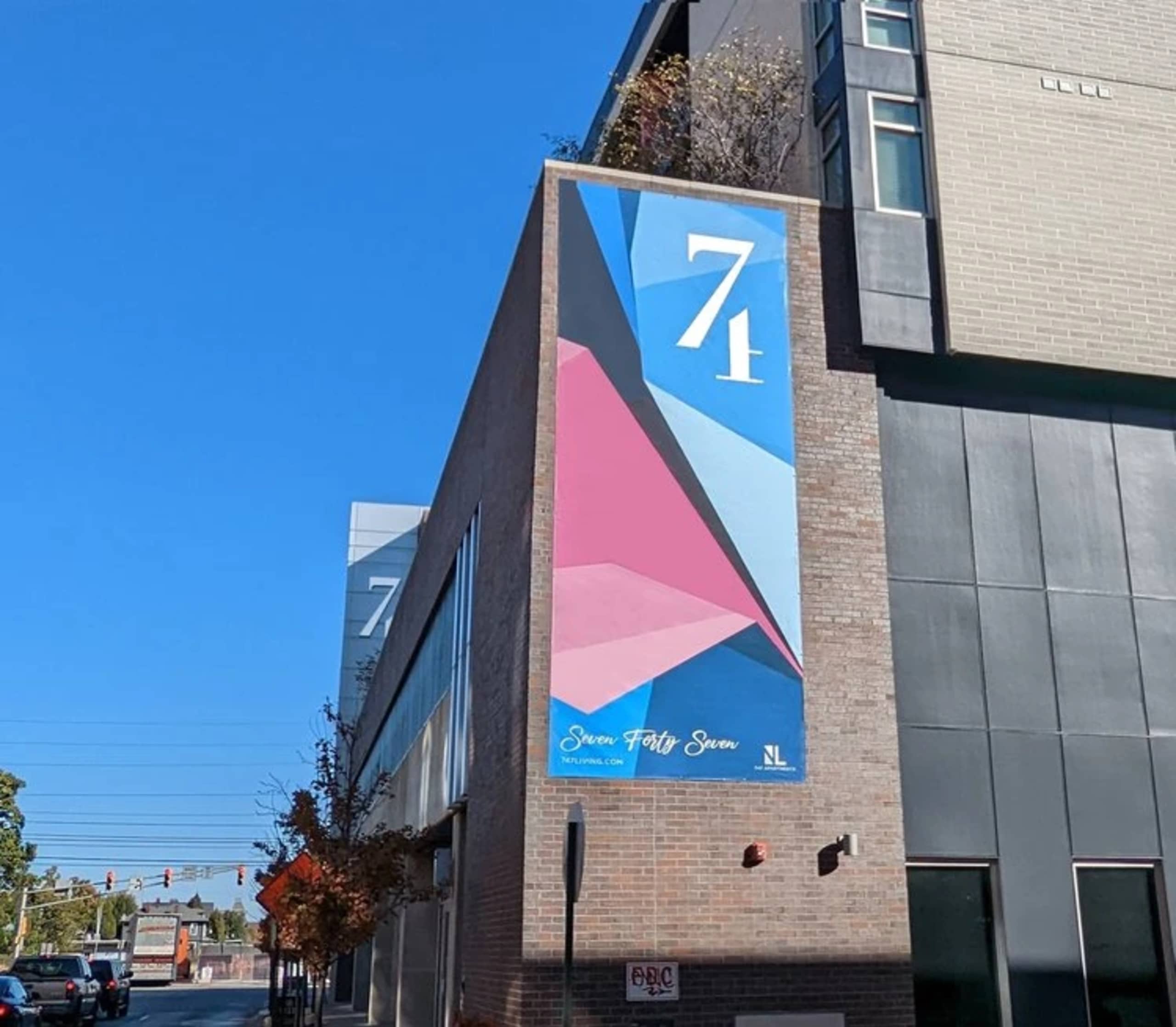 747 Banner by Nick Abstract