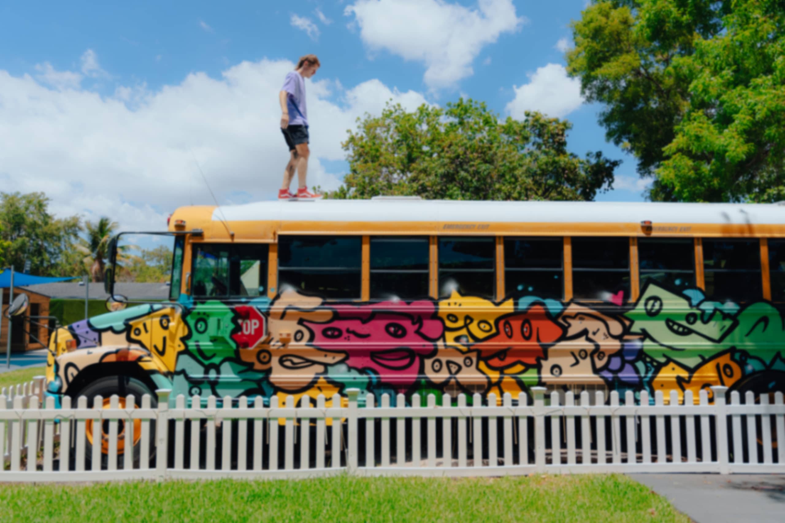 Joyful Journeys on a Colorful Canvas by Chuavevo