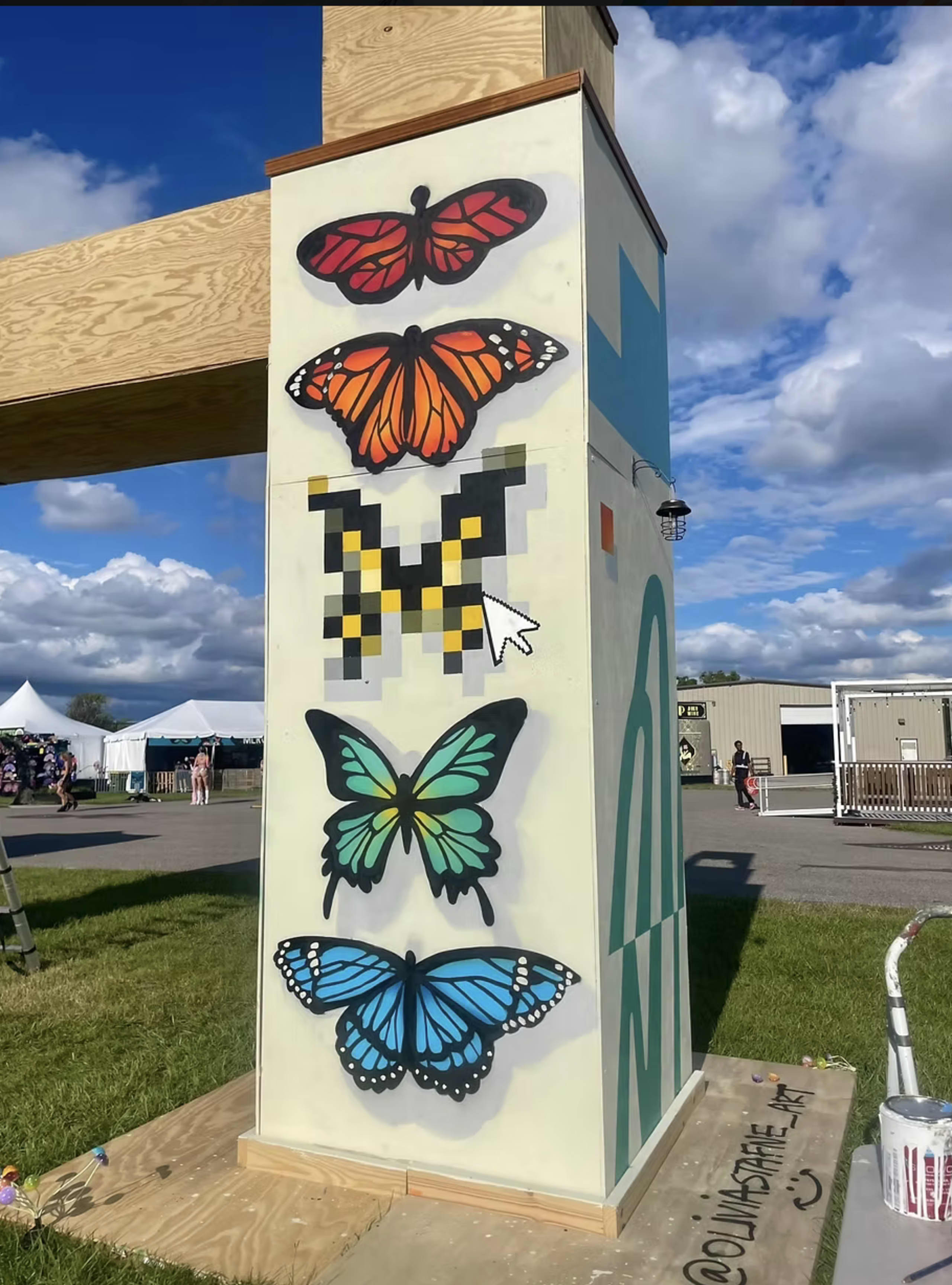 Digital Wings of Transformation by Olivia Stafne