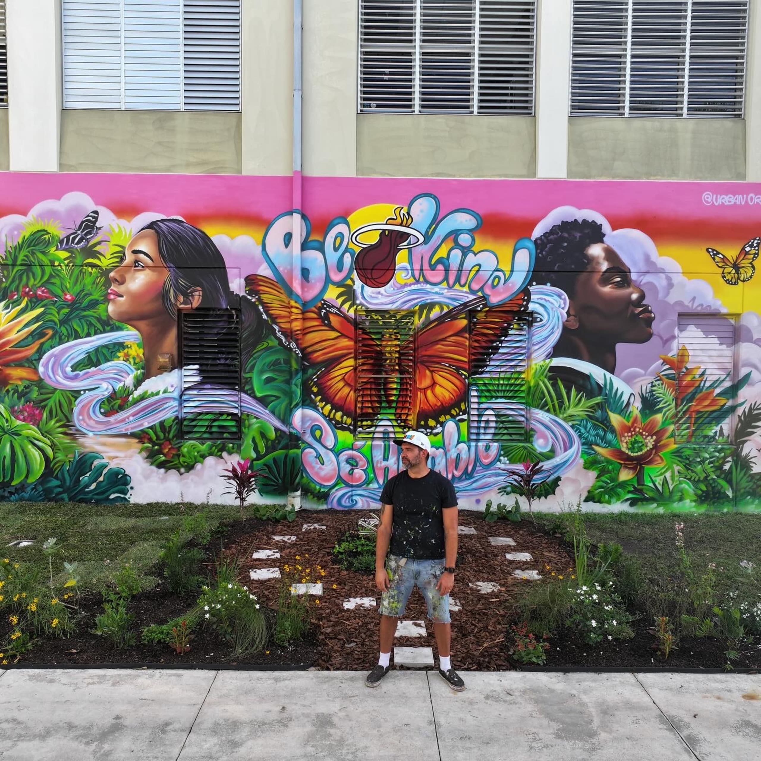 Be Kind Se AMable Miami HEAT X Rei RAmirez Collab by Rei Ramirez