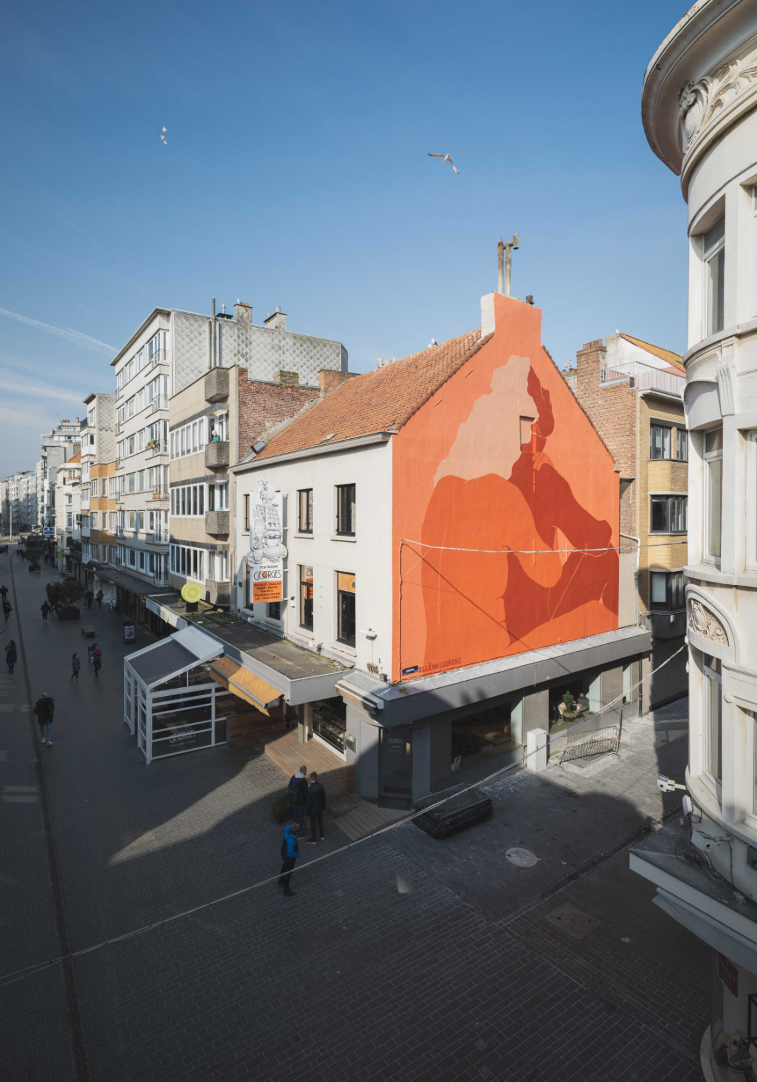 Oostende Mural by Ellena Lourens
