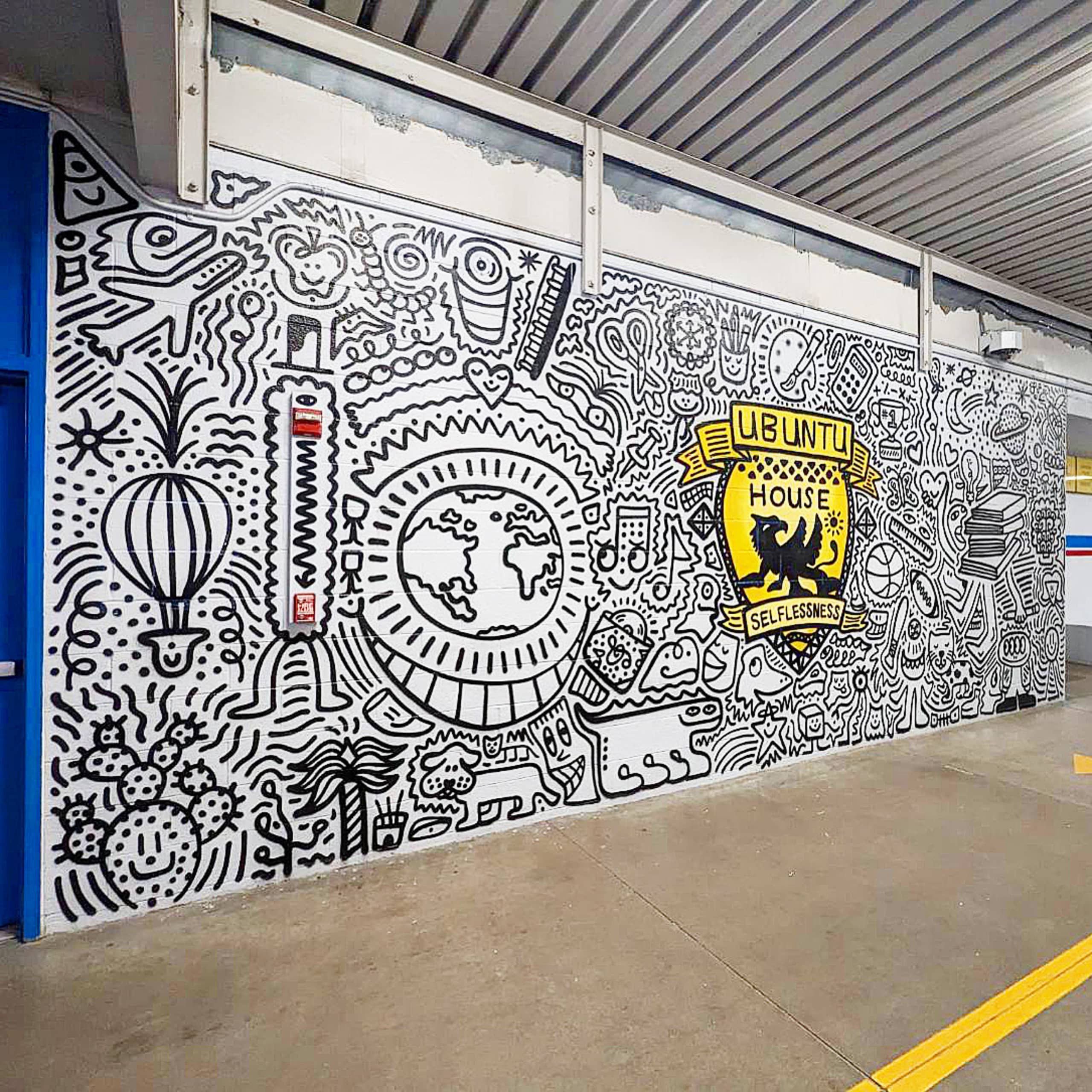 Unity in Lines and Colors of Life by Pretty Done