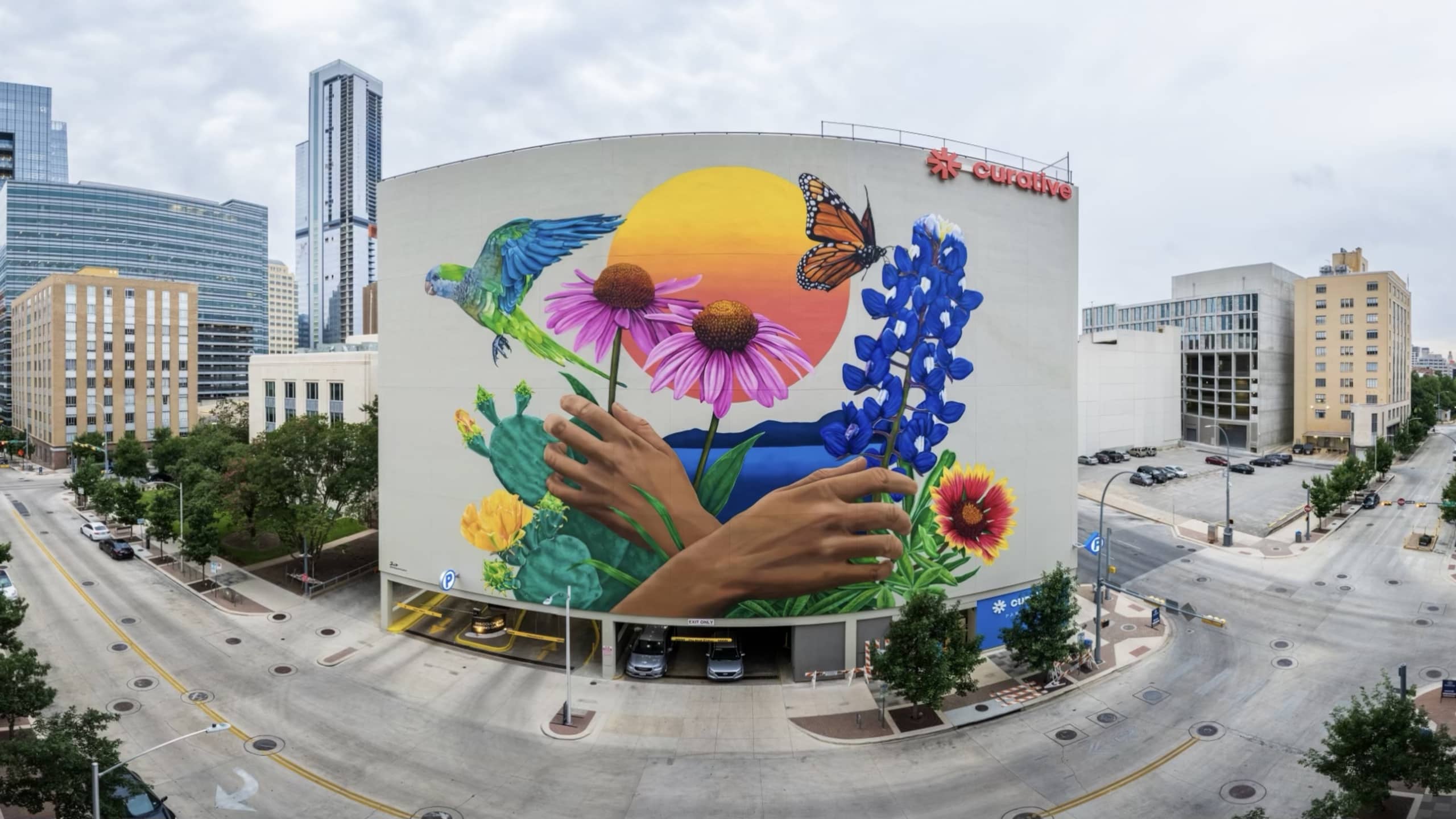 Embrace of Nature's Vibrant Harmony by Britt 