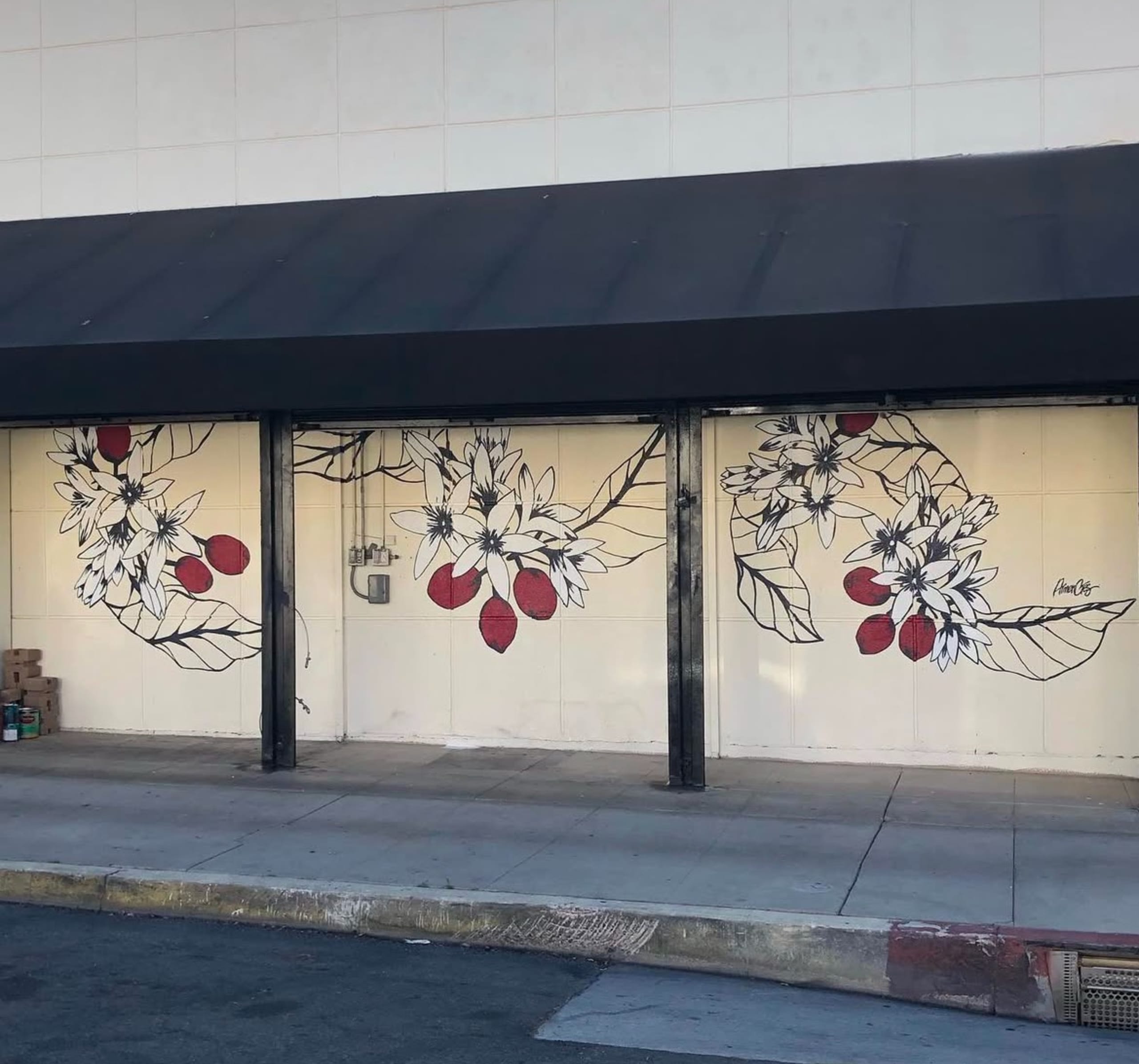 Floral Whispers in Urban Shadows by Armen Ges