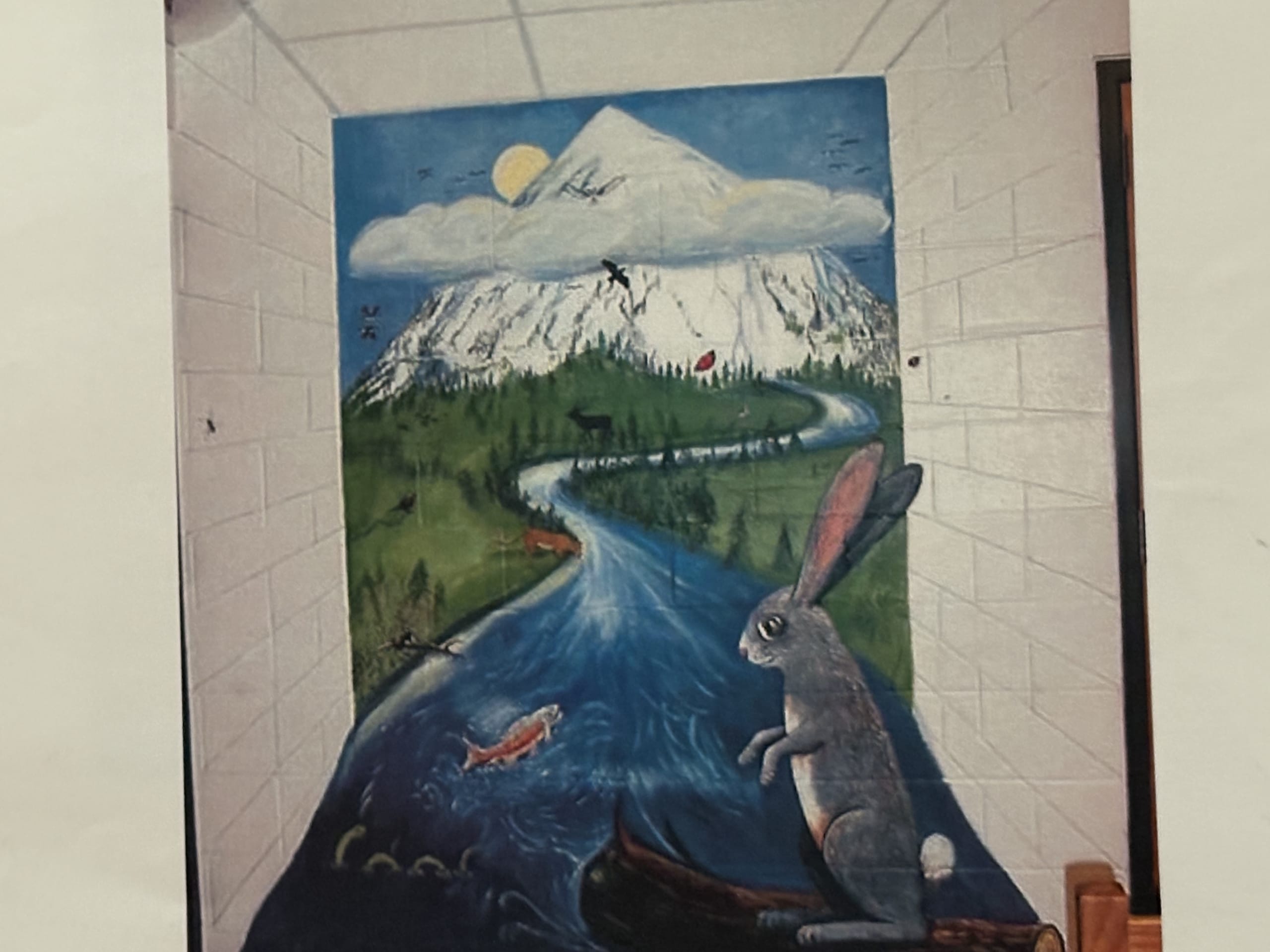 Trillium Collaborative Mural by Zoeylane