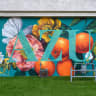 Azusa Yogurtland Mural 