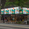 Take Up Space Digital Mural