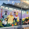 Give People Their Flowers Mural 