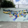 Urban Alligator: A Vibrant Cityscape Unleashed