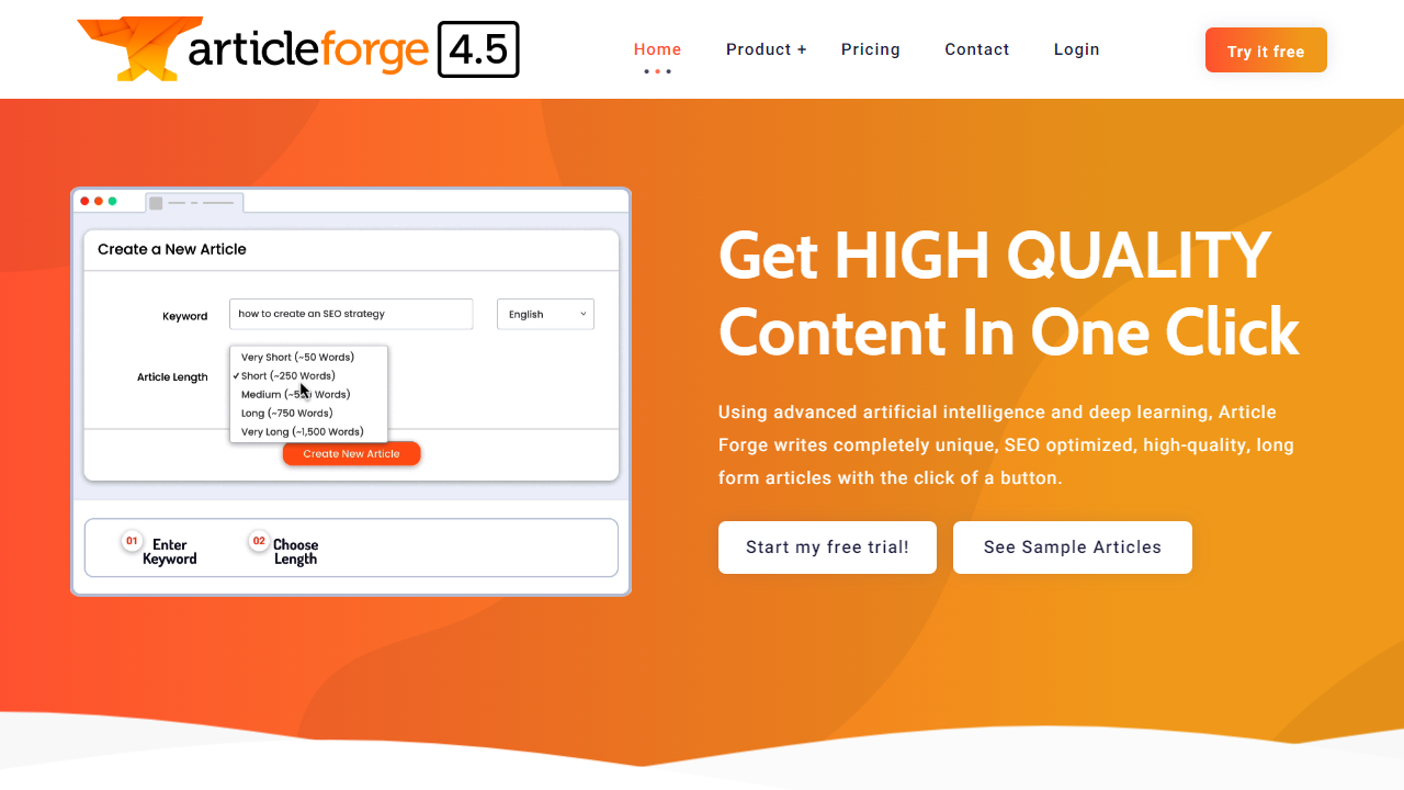 ArticleForge header image