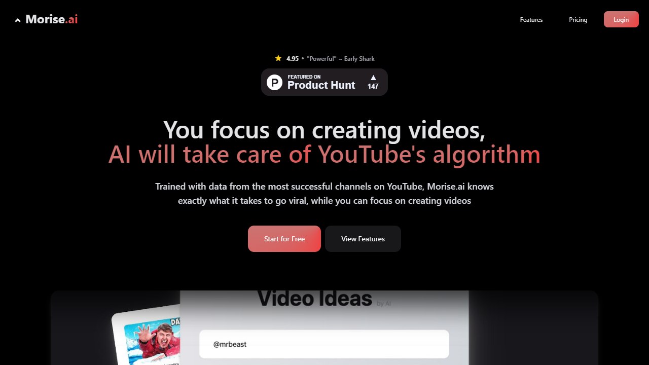 Morise.ai header image