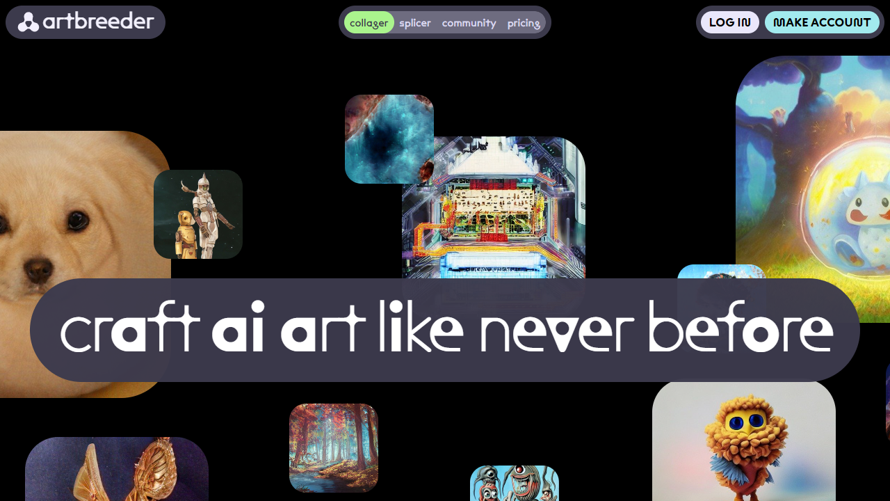 Artbreeder header image