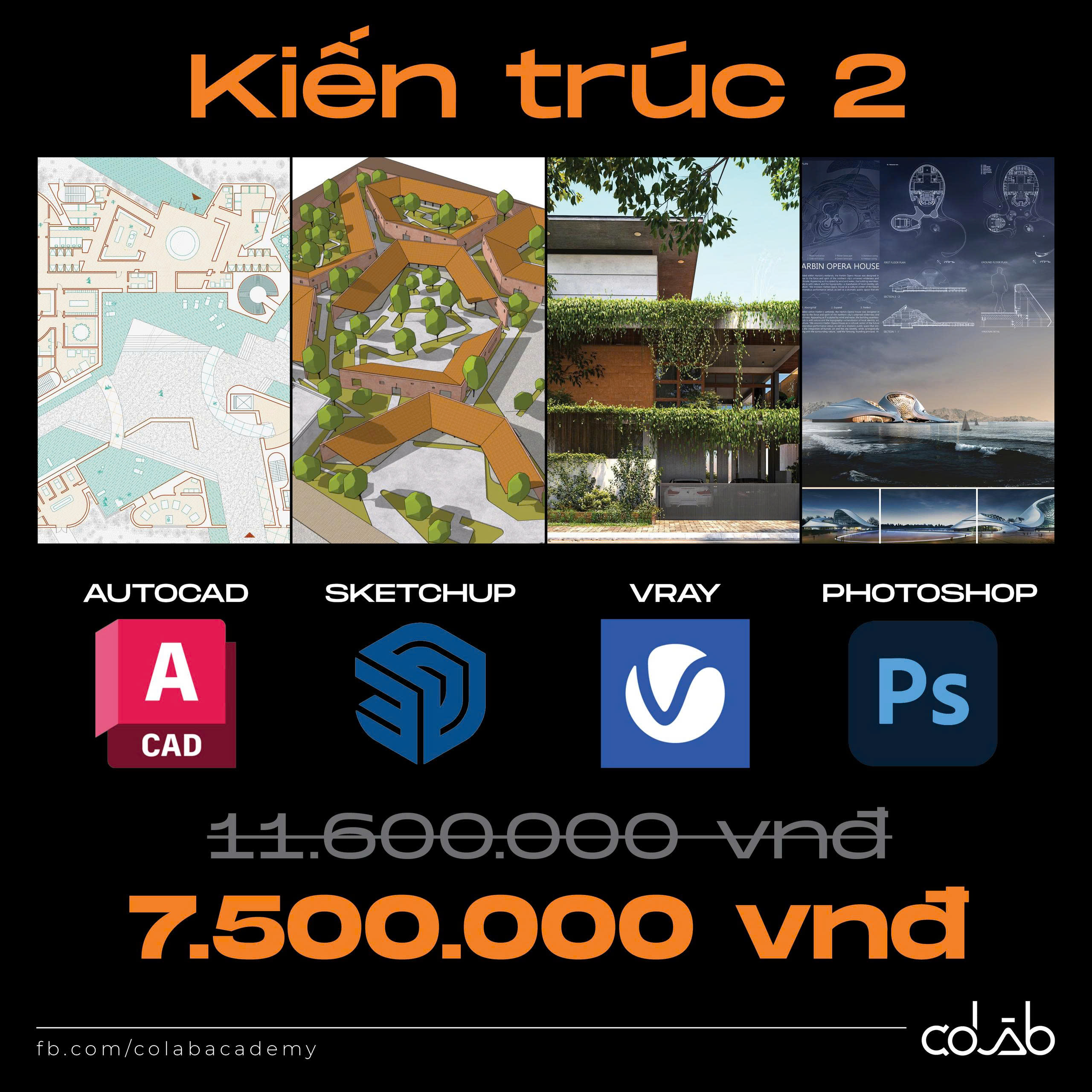 Combo Kiến Trúc 2