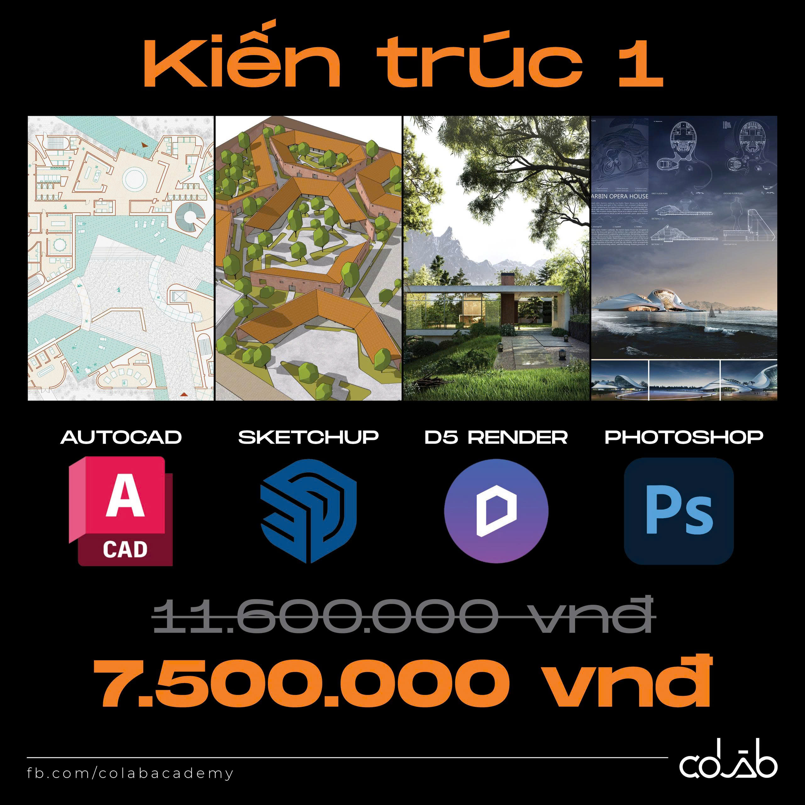 Combo Kiến Trúc 1