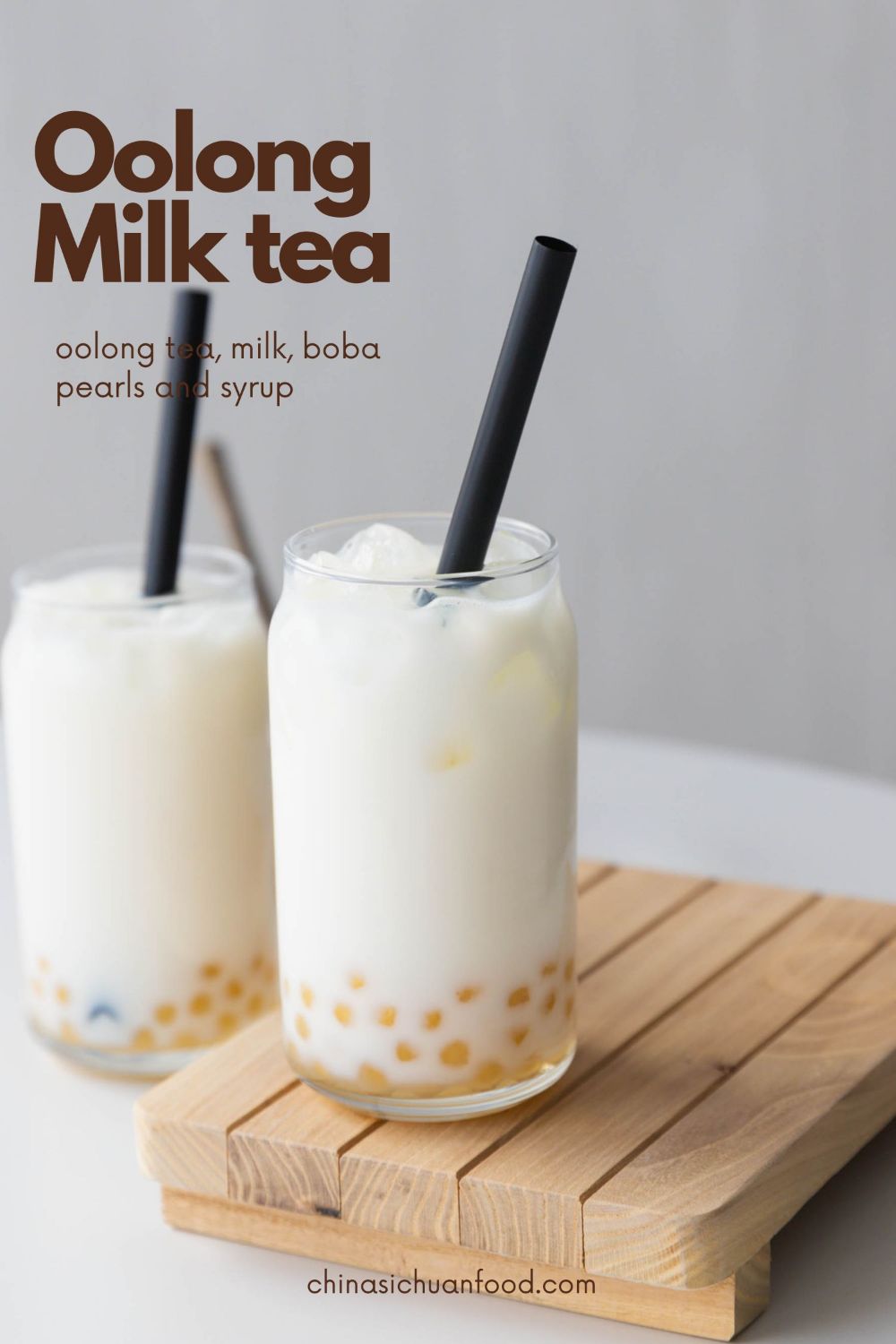 Trà sữa ô long