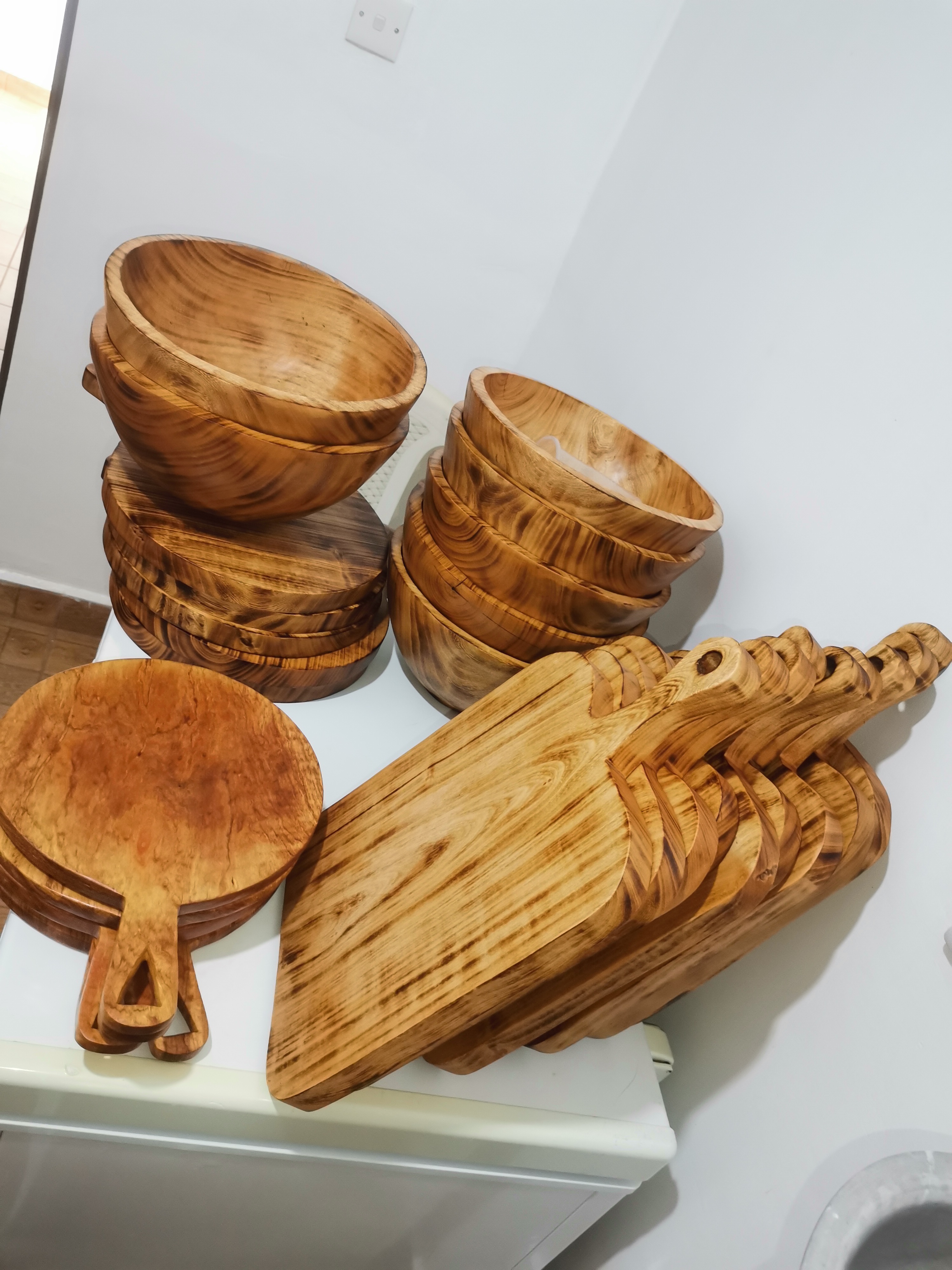 Wooden Platters and Bowls