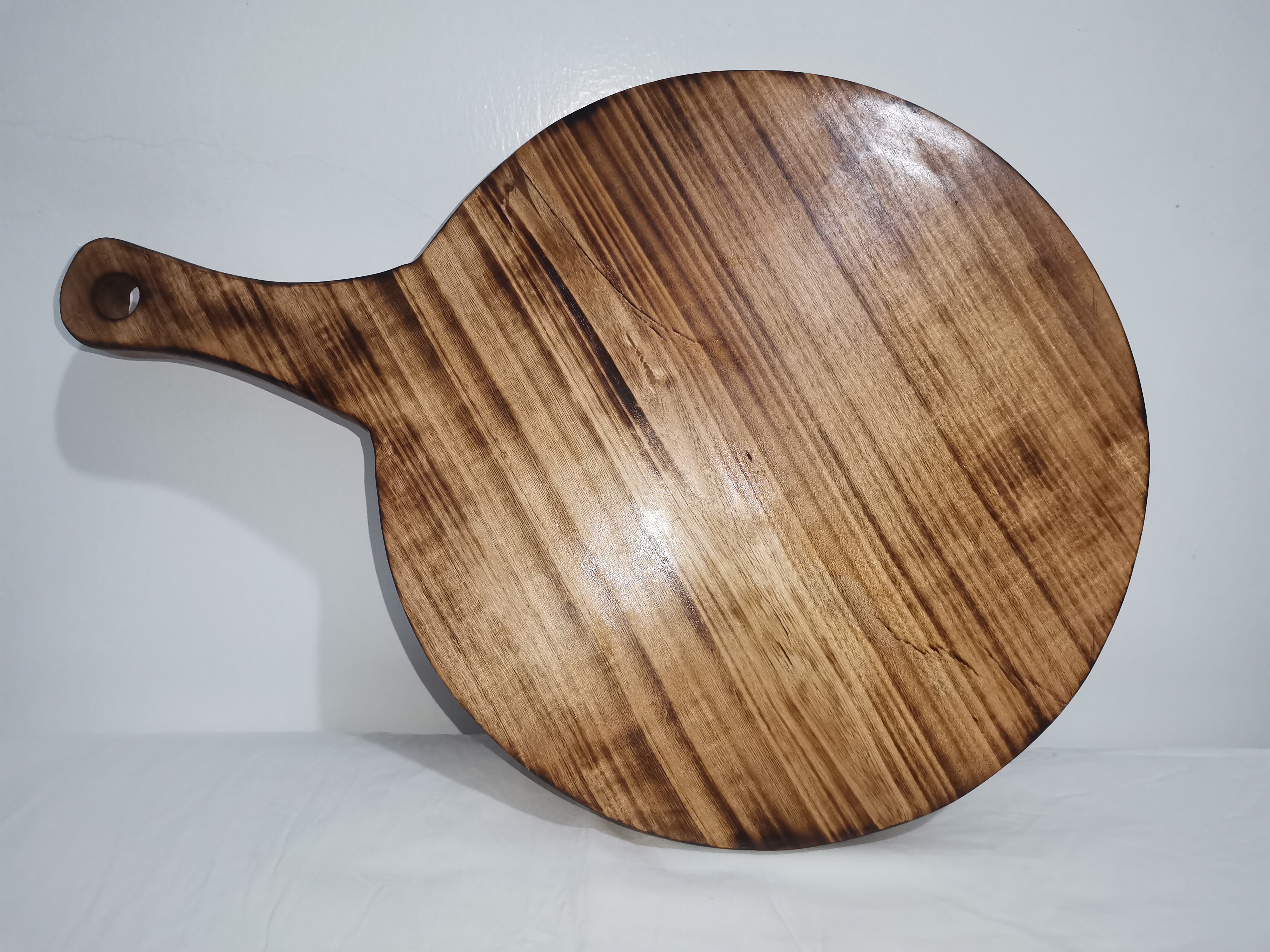 Round Wooden Platter