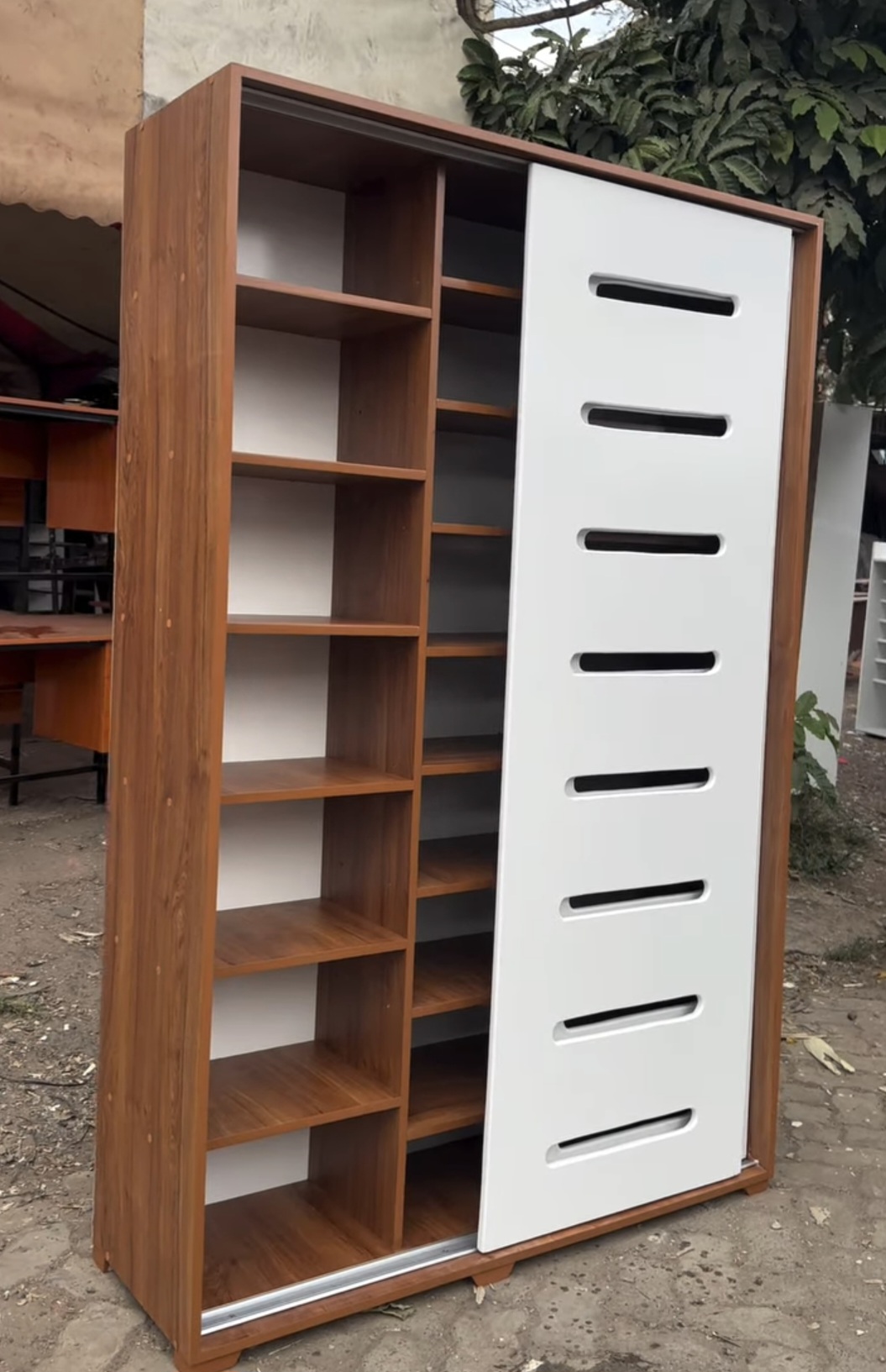Shoe and Handbag Cabinet