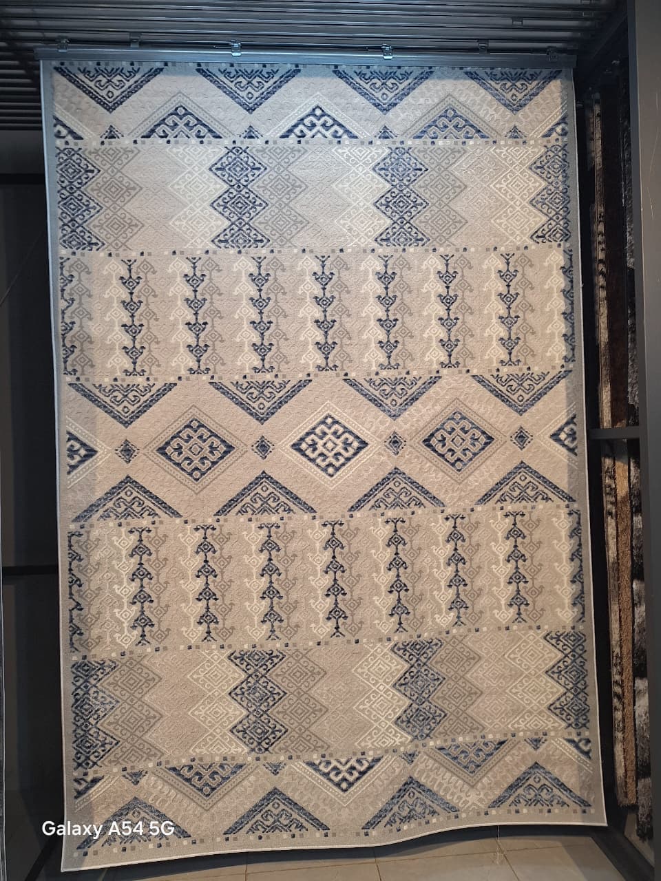 Moroccan-Inspired Tribal Pattern Area Rug
