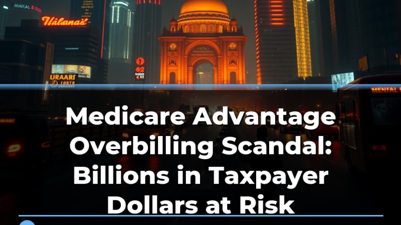 Medicare Advantage Overbilling Scandal: Billions in Taxpayer Dollars at Risk