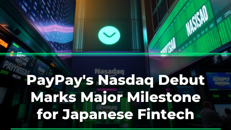PayPay's Nasdaq Debut Marks Major Milestone for Japanese Fintech