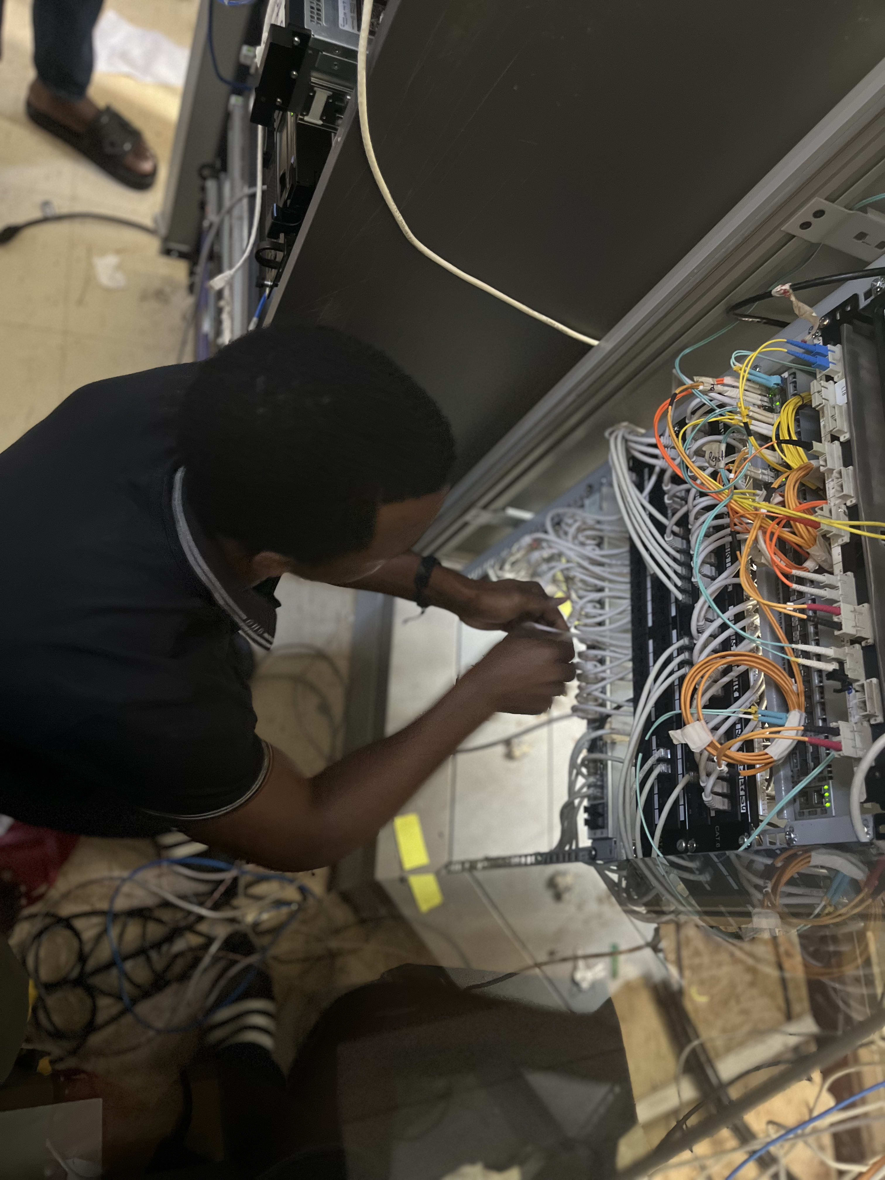 Behind the Rack: What I Learned Exploring Real IT Infrastructure During My Internship