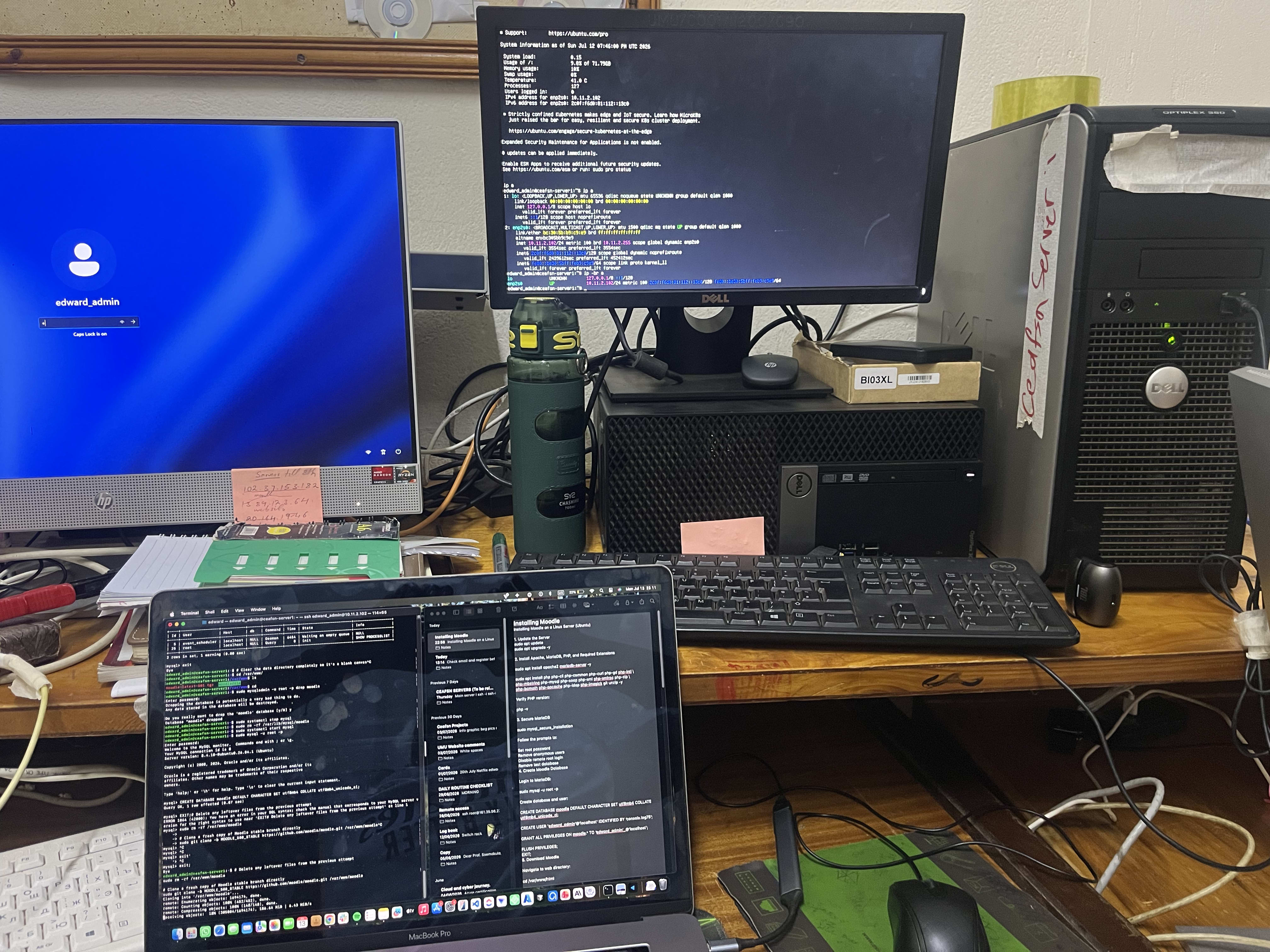 Two Days, One Server, and a Lesson in Not Giving Up: Installing Moodle