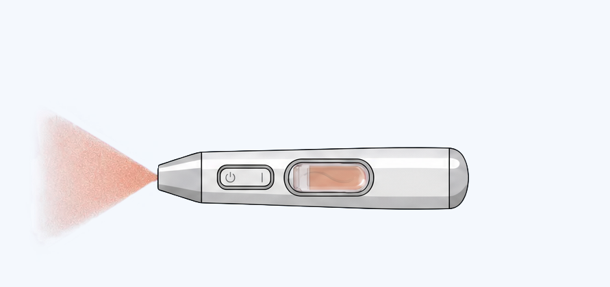 Step 3 – Mist On, Build Up