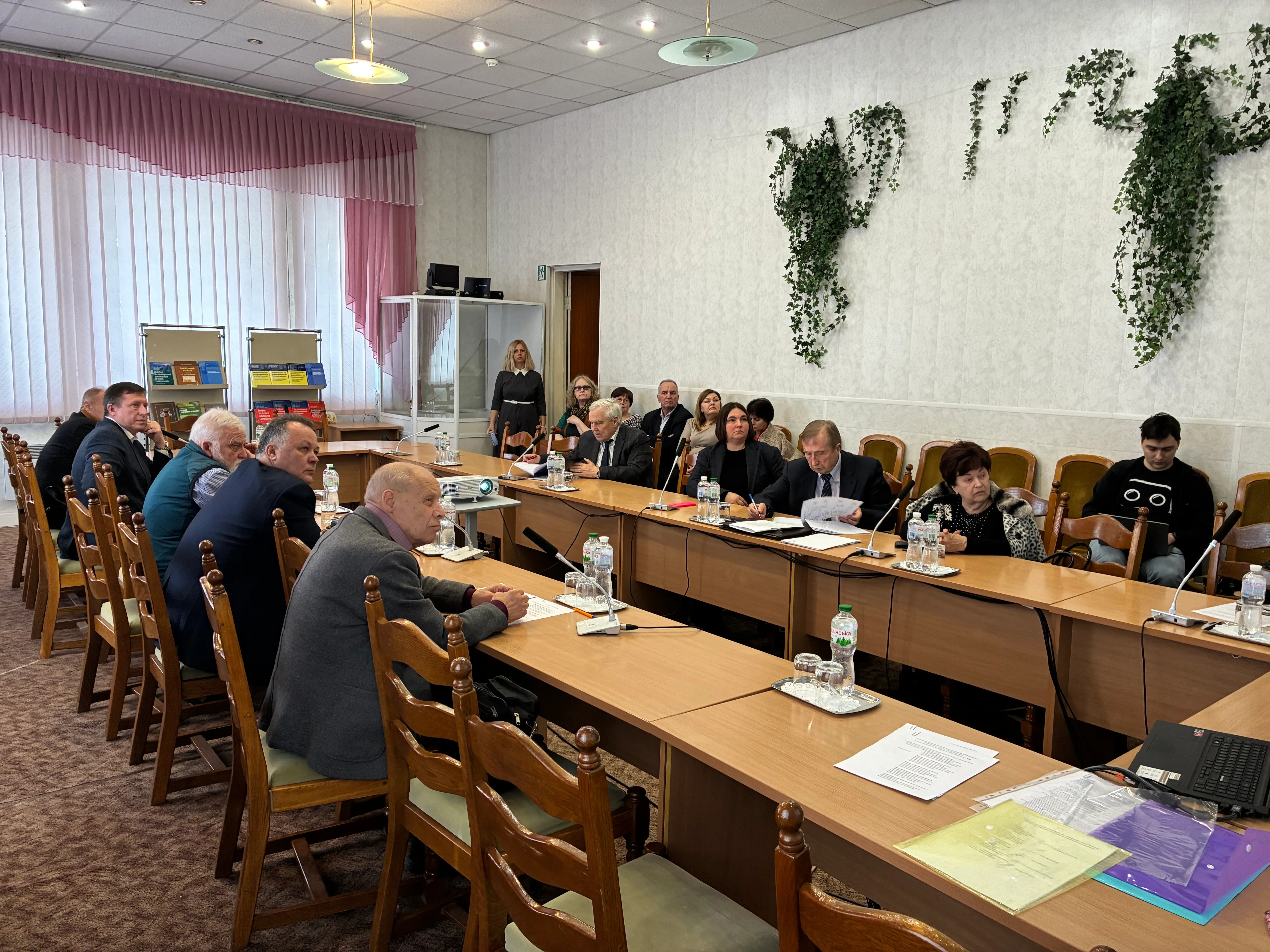 Засідання експертної комісії НАН України з оцінювання діяльності ННК «ІПСА» КПІ ім. Ігоря Сікорського