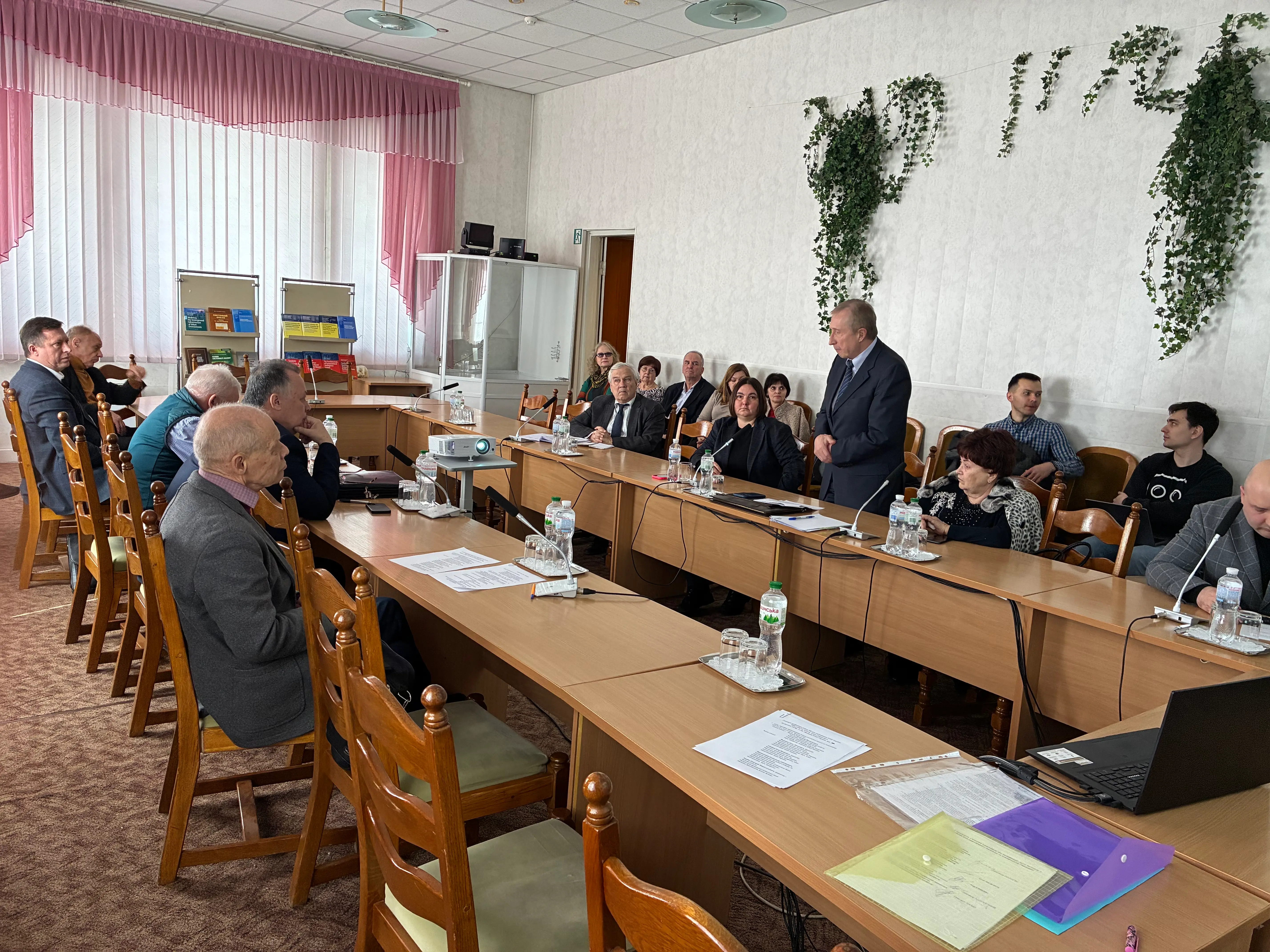Засідання експертної комісії НАН України з оцінювання діяльності ННК «ІПСА» КПІ ім. Ігоря Сікорського