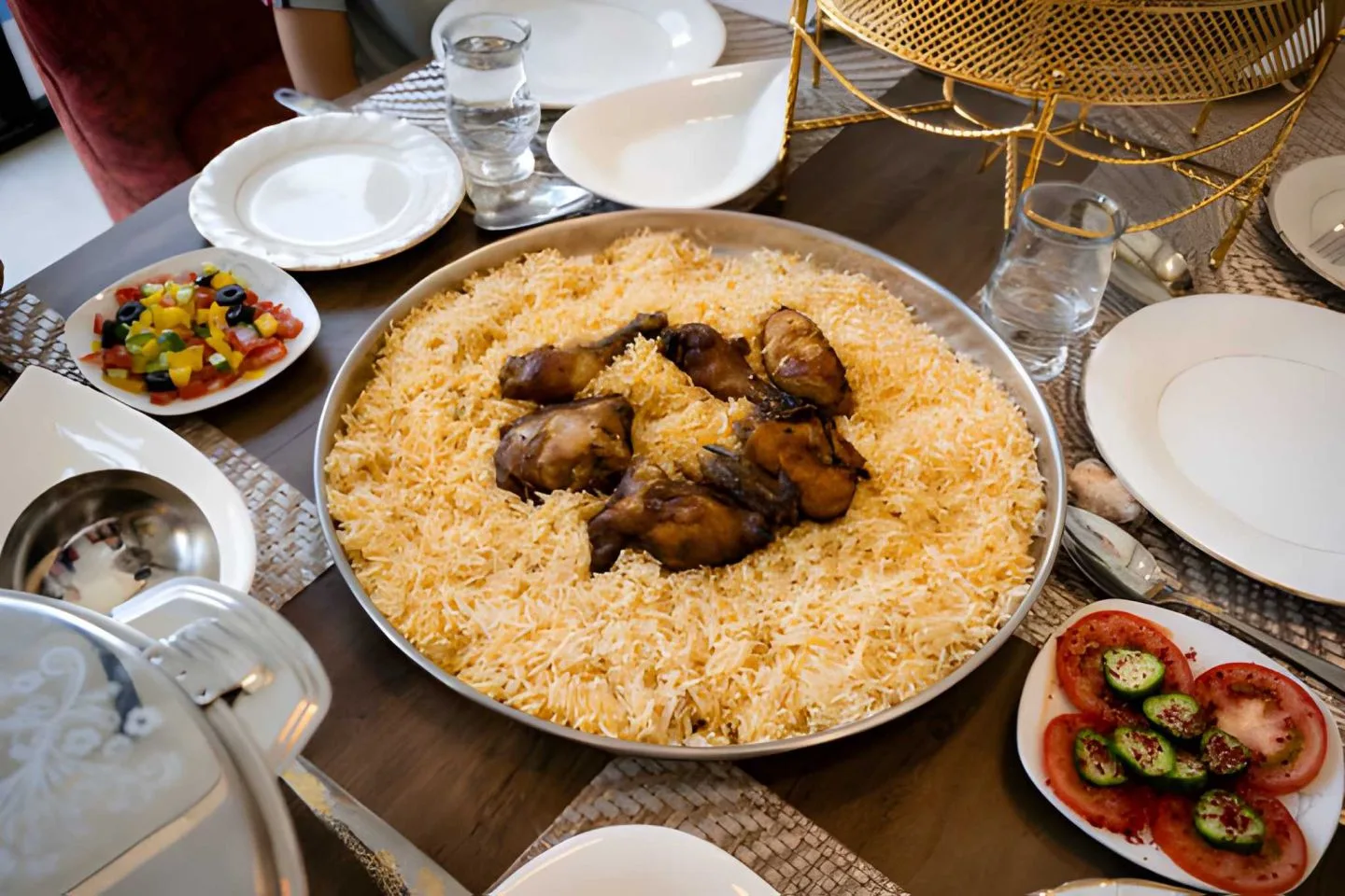 Traditional dishes in Saudi Arabia