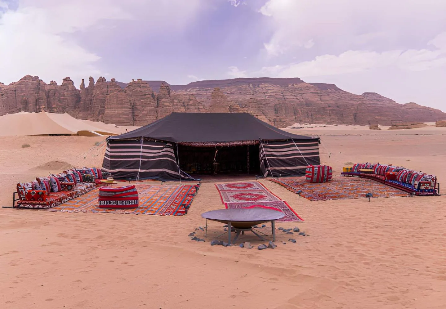 desert camping saudi