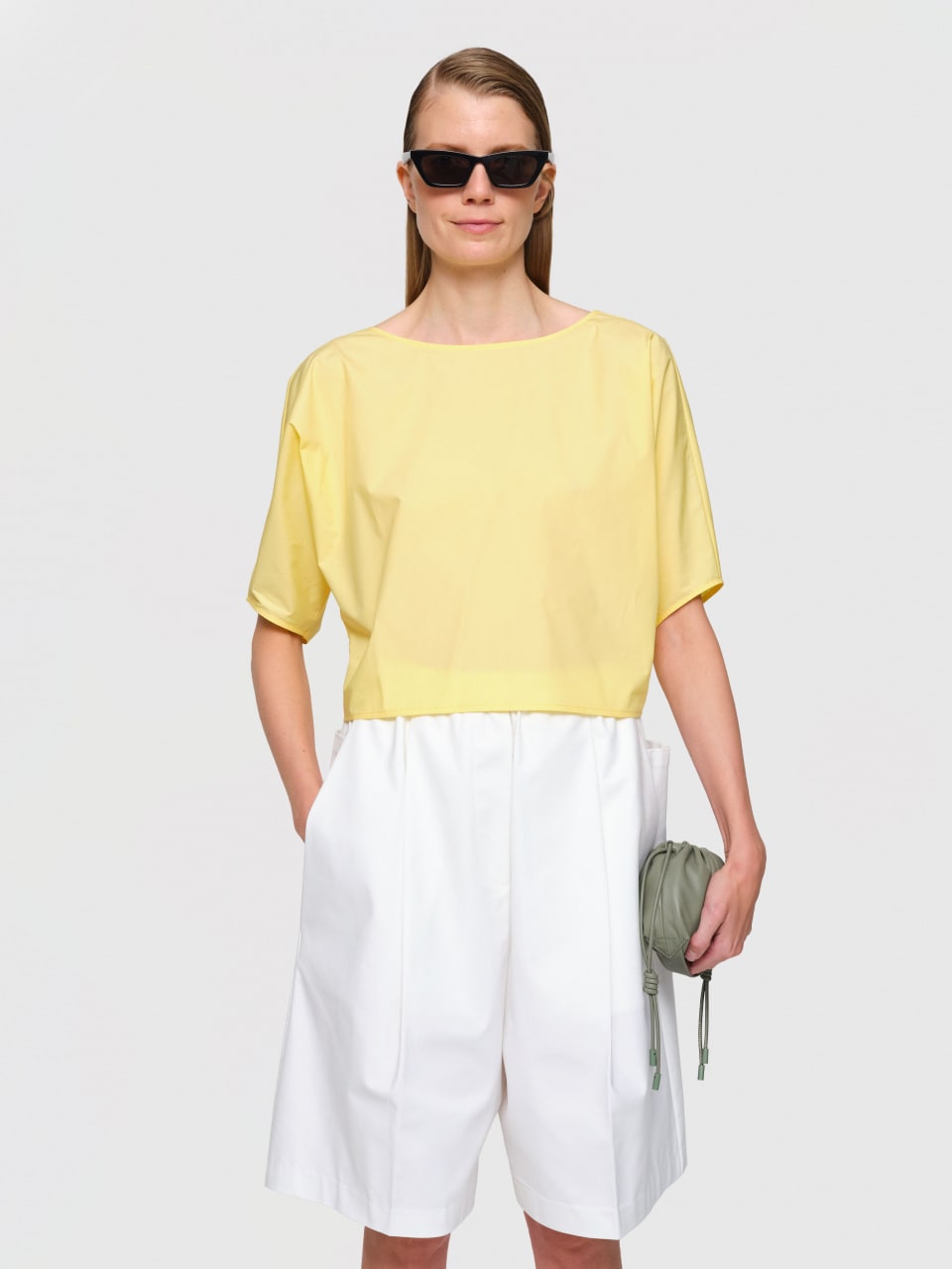 OSAKA Organic Cotton Poplin Top