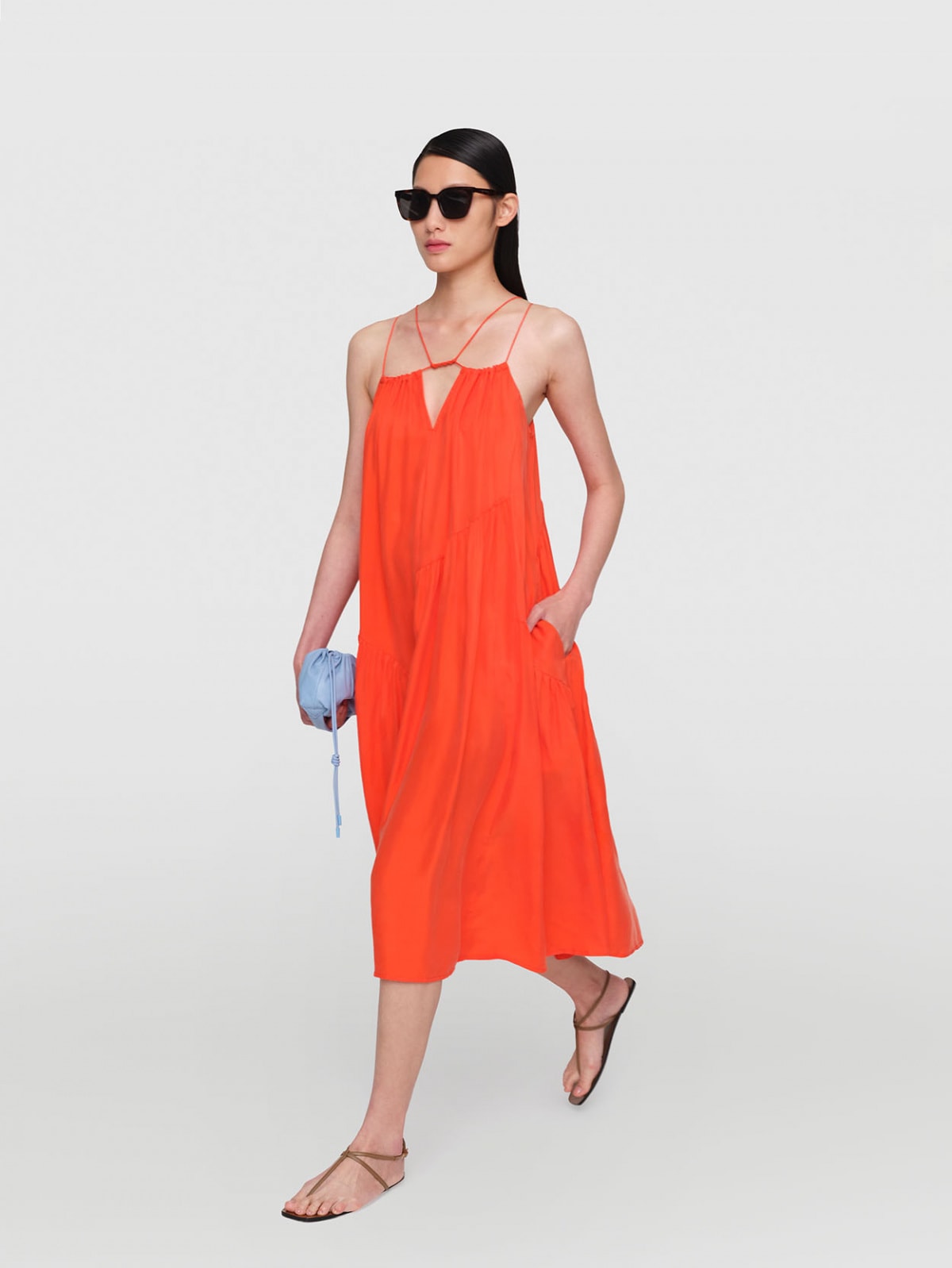 FLORIDA Cupro Dress