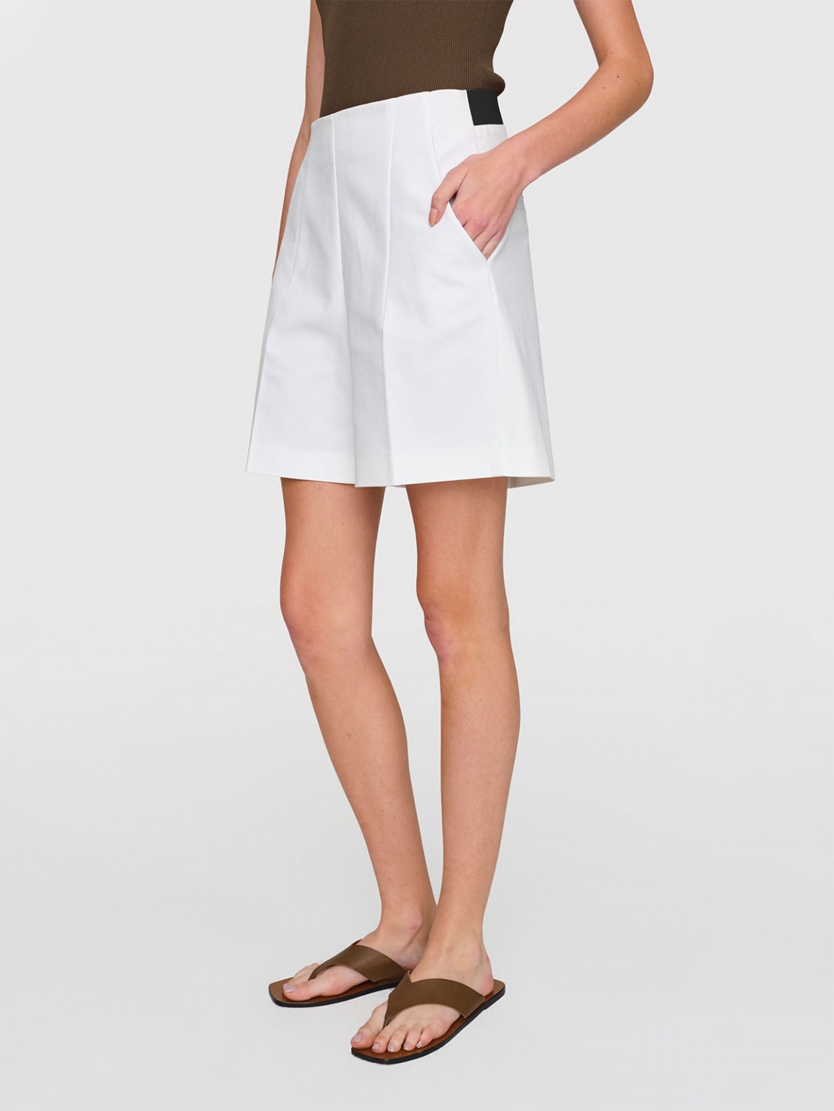 BAXTER Bonded Cotton Shorts