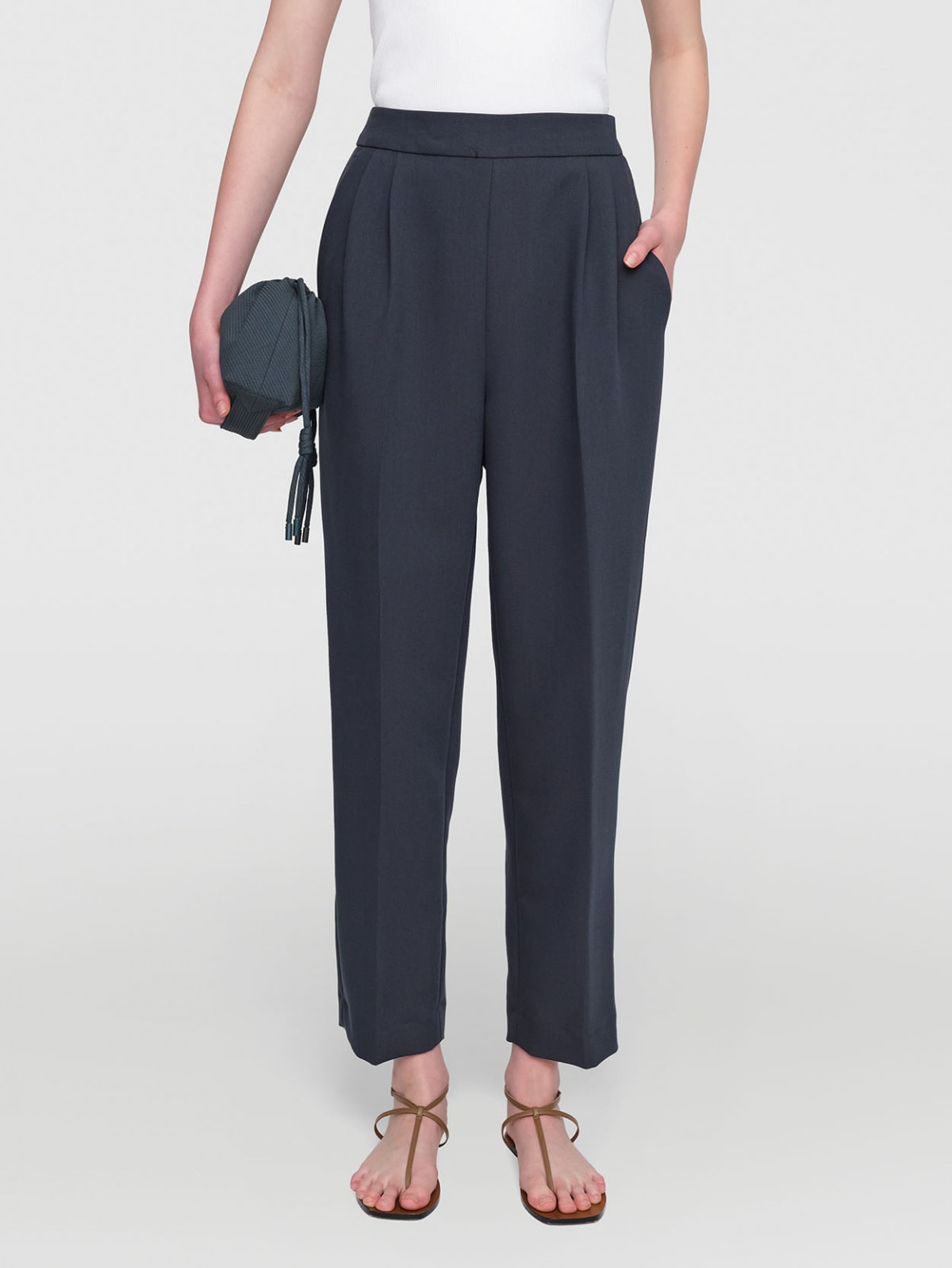 PIPPA Summer Suiting Crop Pants