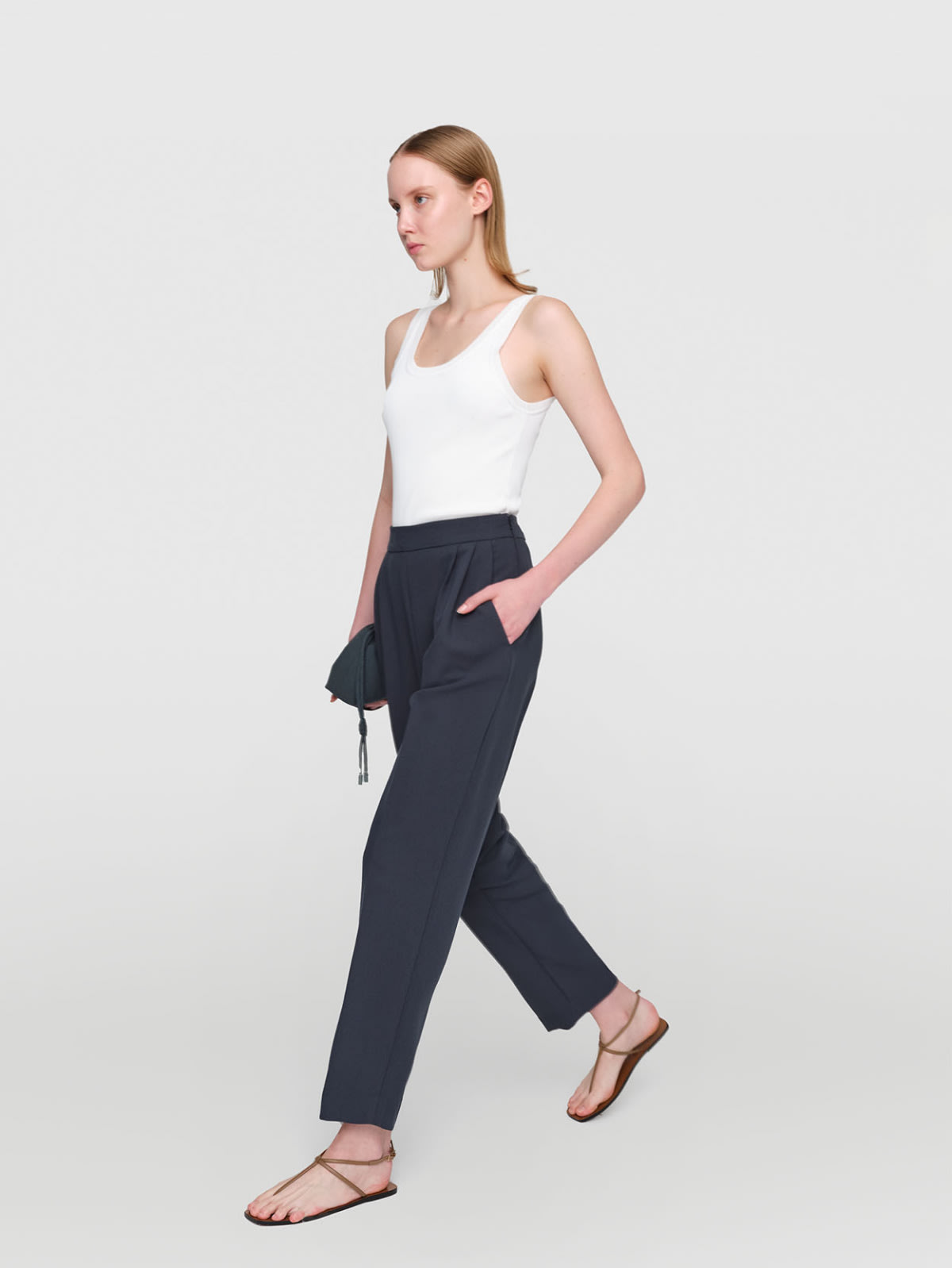 Summer Suiting  Pippa  Crop Pants  5