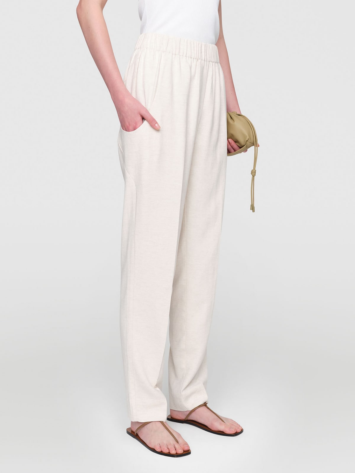 MALONE Cotton Linen Pants