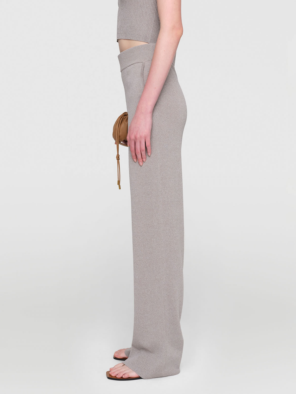 IN GOOD COMPANY - BRENDA Knit Pants Sand Marl XS