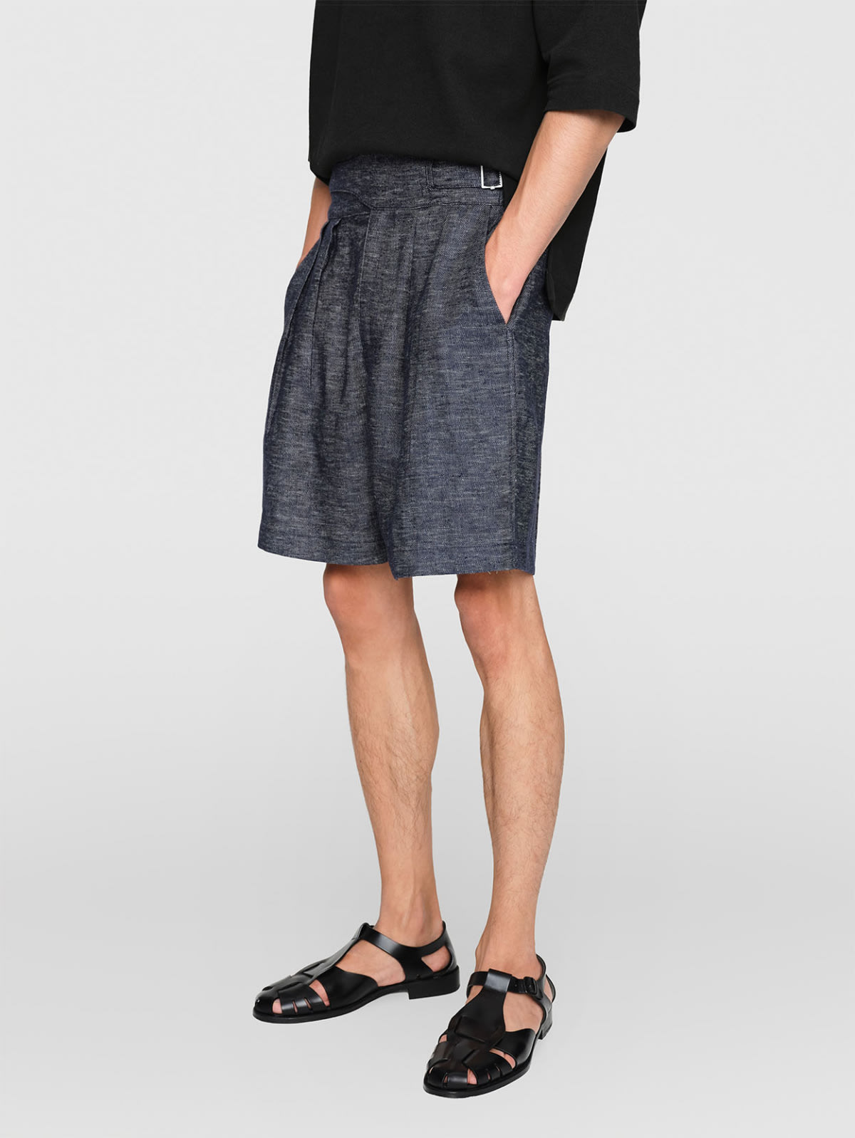 Organic Linen  Gurkha  Shorts  2