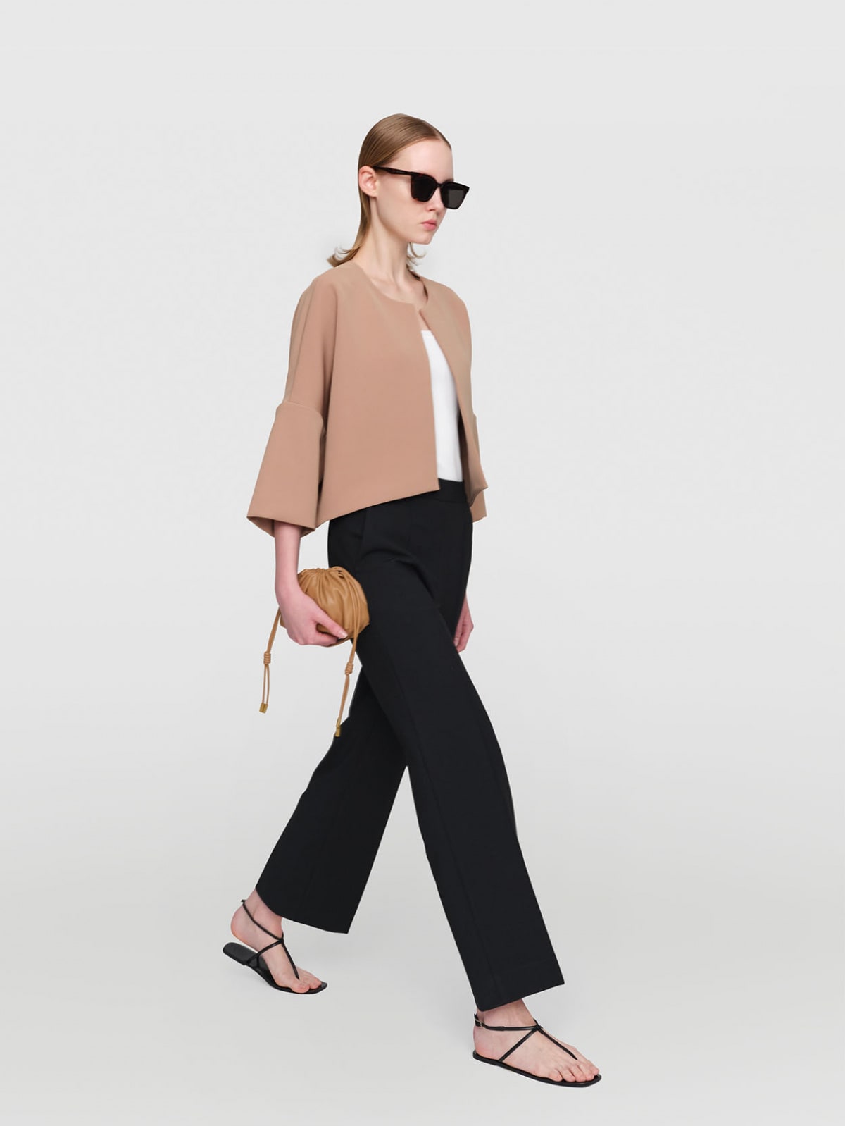 LYNDON Summer Suiting Crop Pants