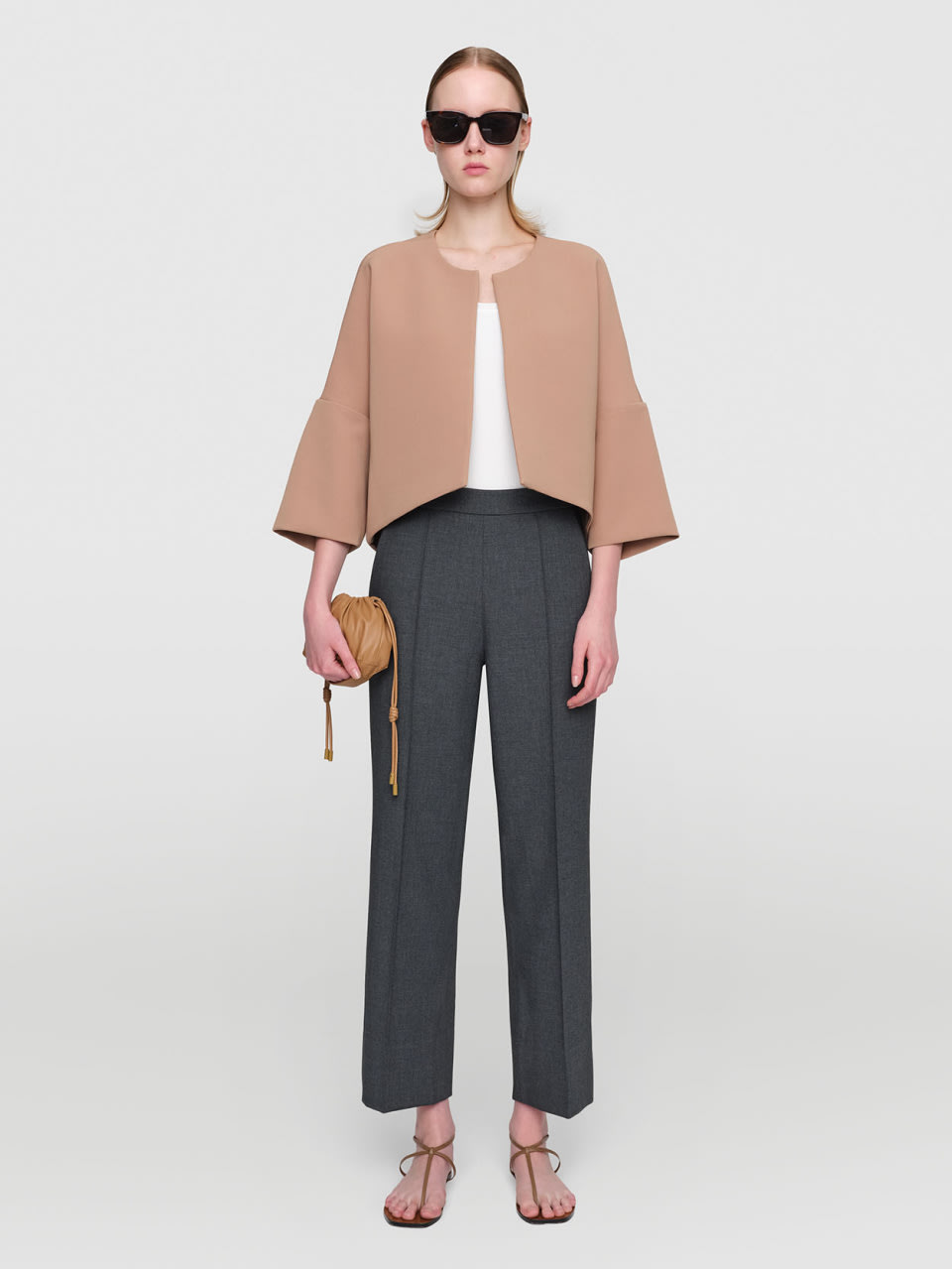 LYNDON Summer Suiting Crop Pants