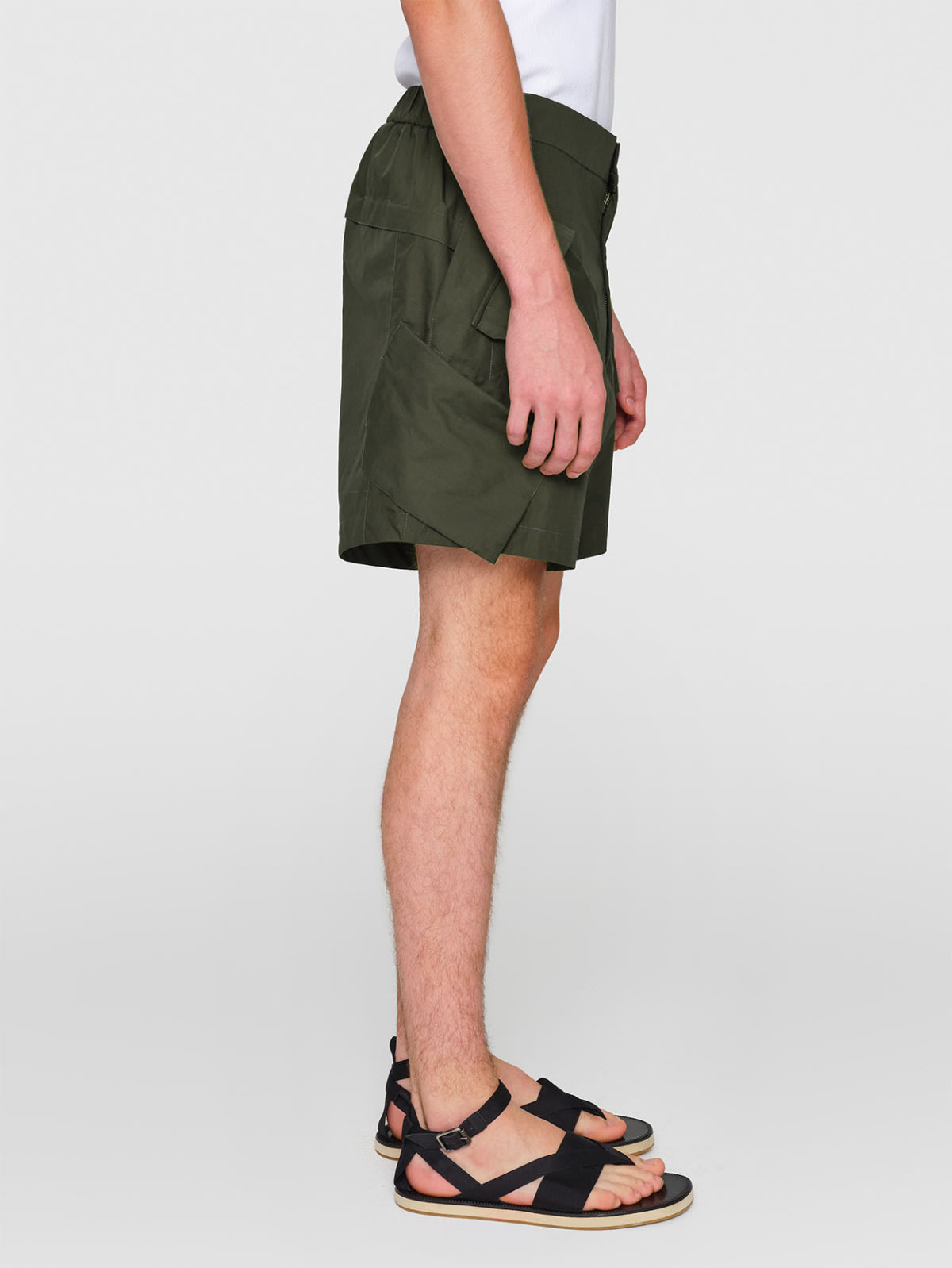 WYOMING Paper Poplin Shorts