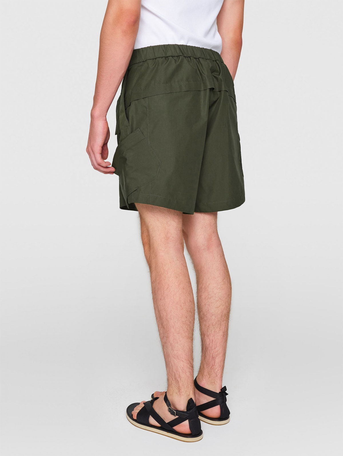 WYOMING Paper Poplin Shorts