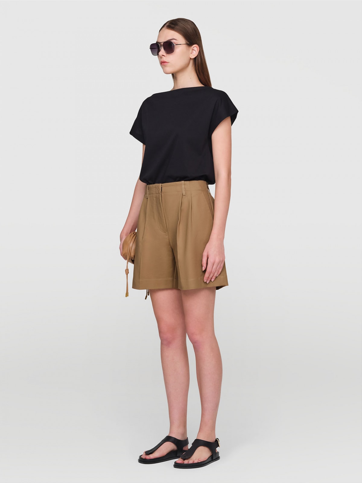 ROY Bonded Cotton Shorts