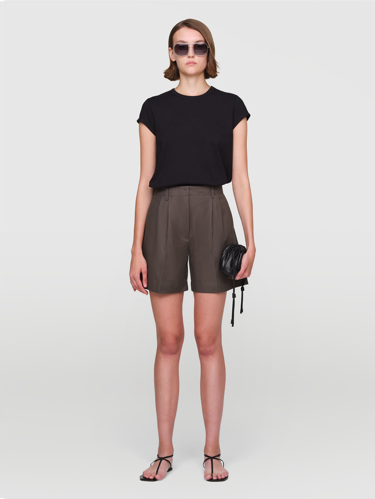 ROY Bonded Cotton Shorts