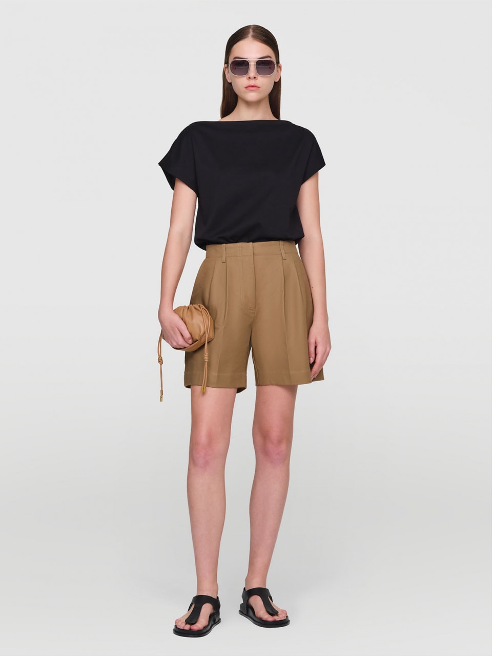 ROY Bonded Cotton Shorts