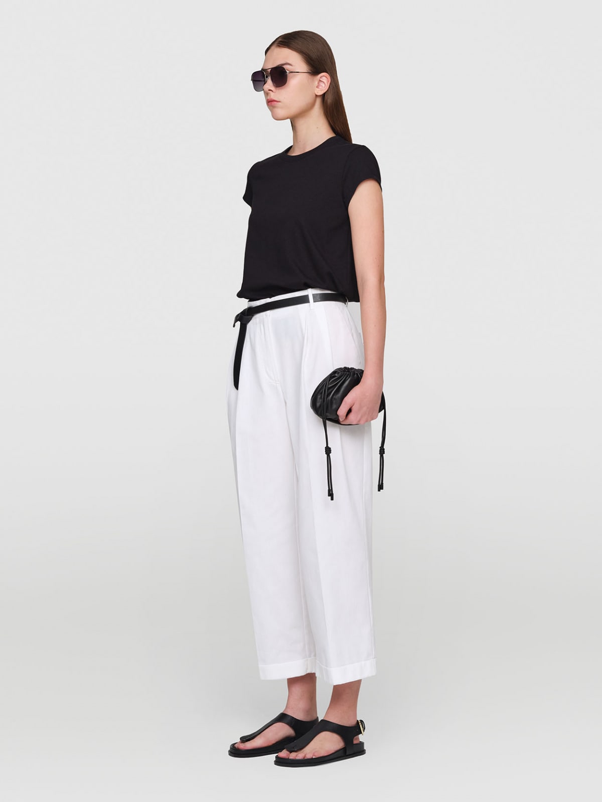 IN GOOD COMPANY - CLEO Summer Suiting Pants Chai XS