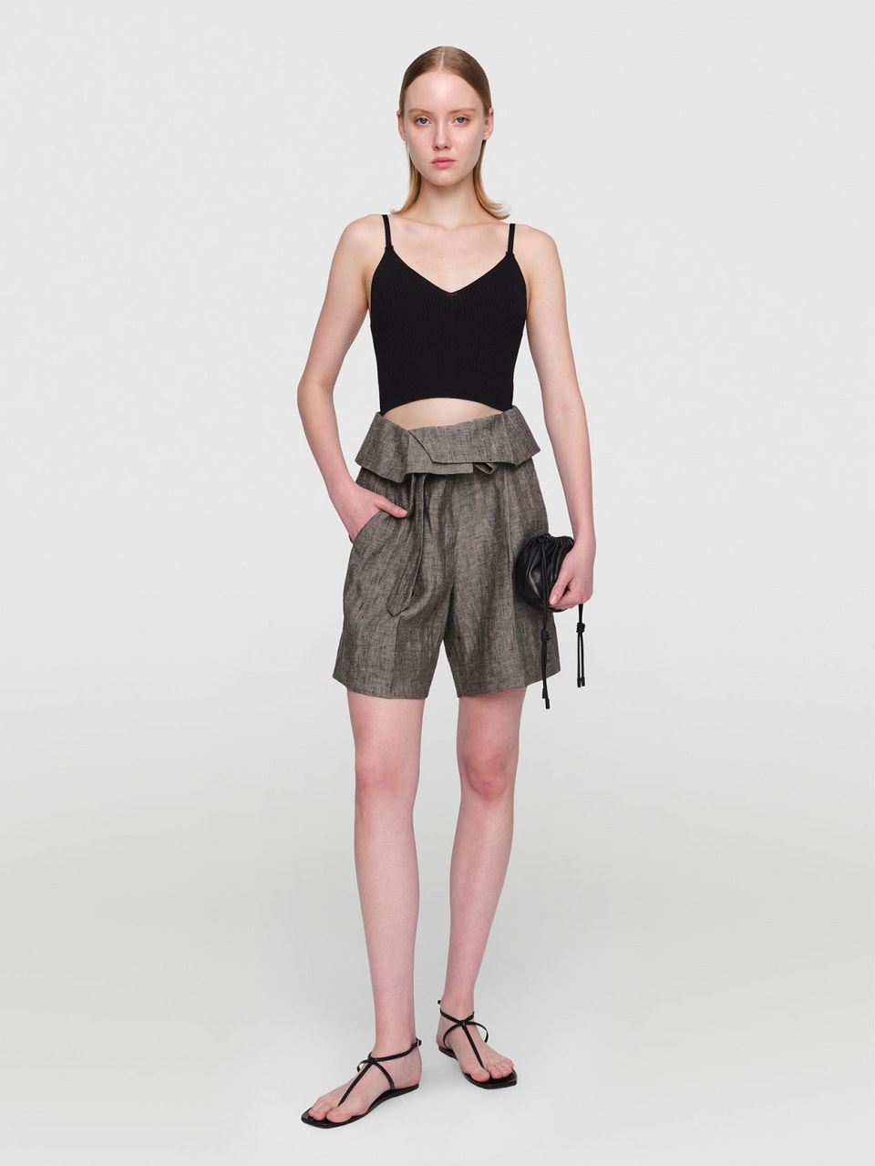 Organic Linen Shorts