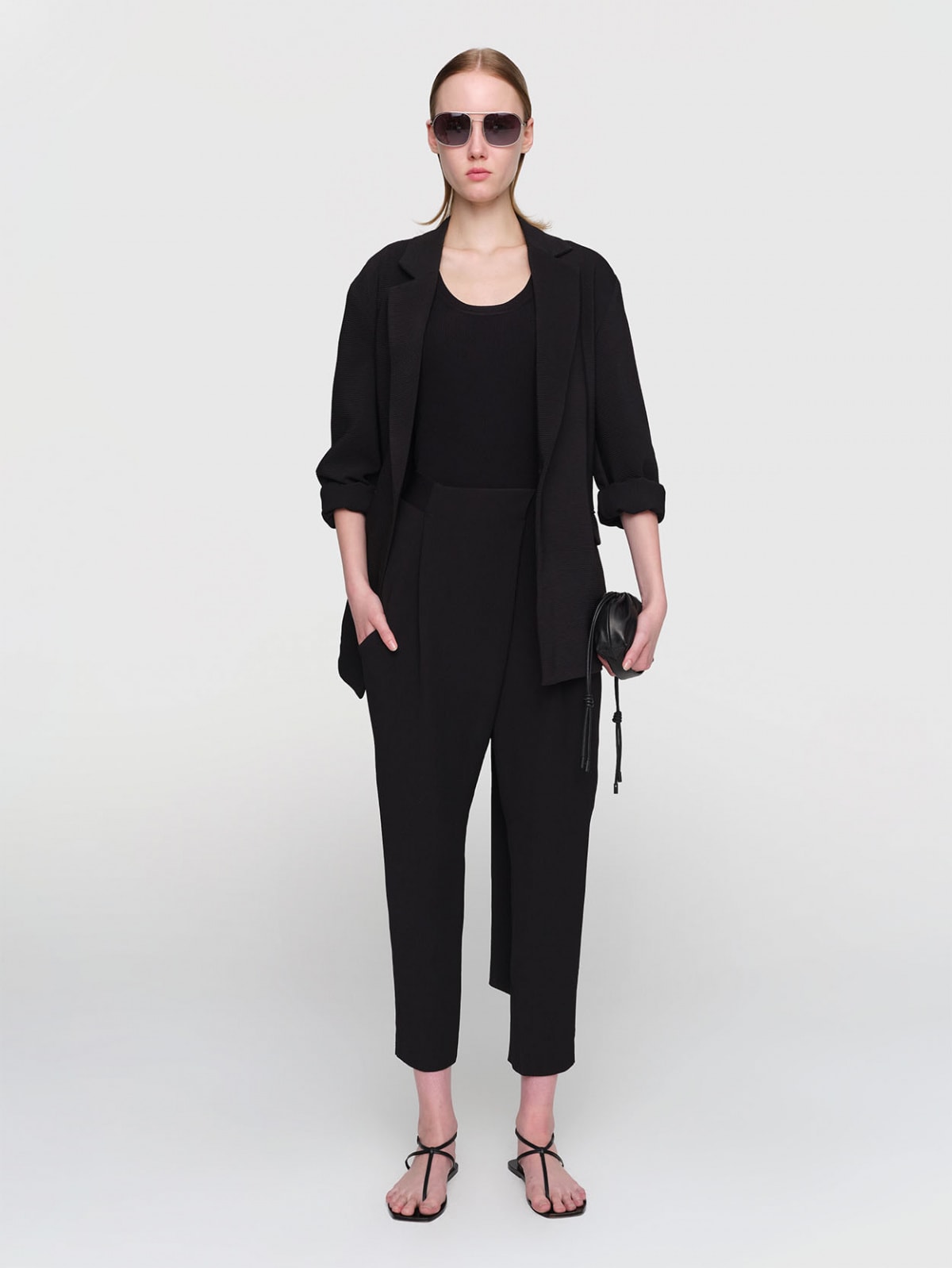 Summer Suiting   Ellen  Crop Pants  0